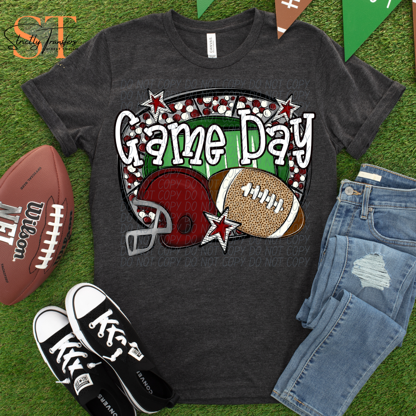 Game Day Football Rounds Direct to Film Transfers