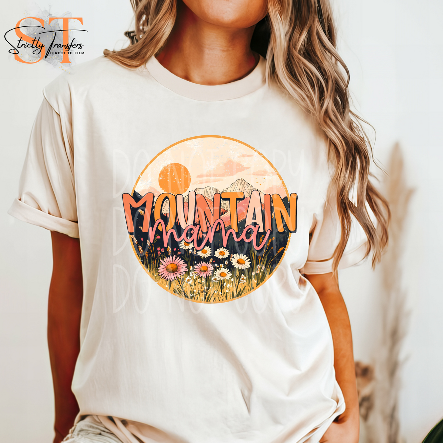 Mountain Mama Direct to Film Transfers