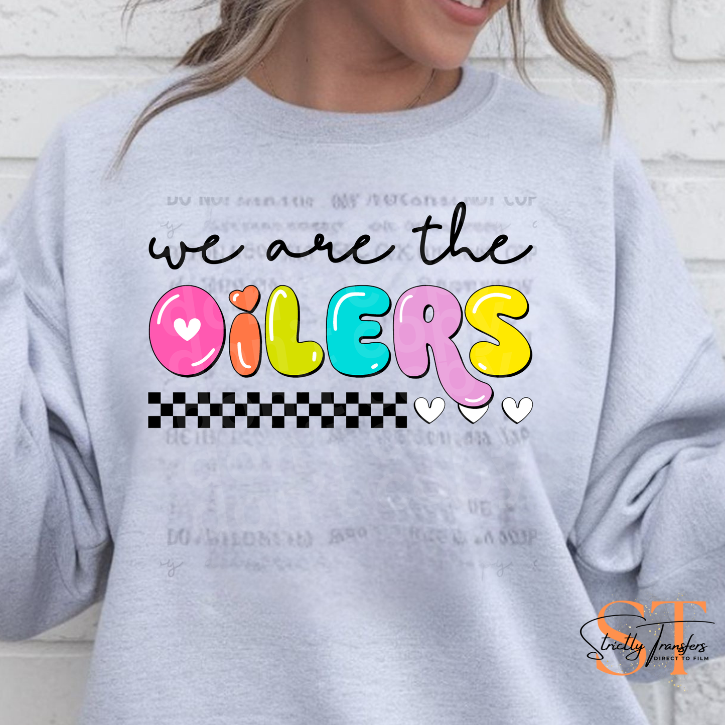 We are the Oilers Direct to Film Transfers