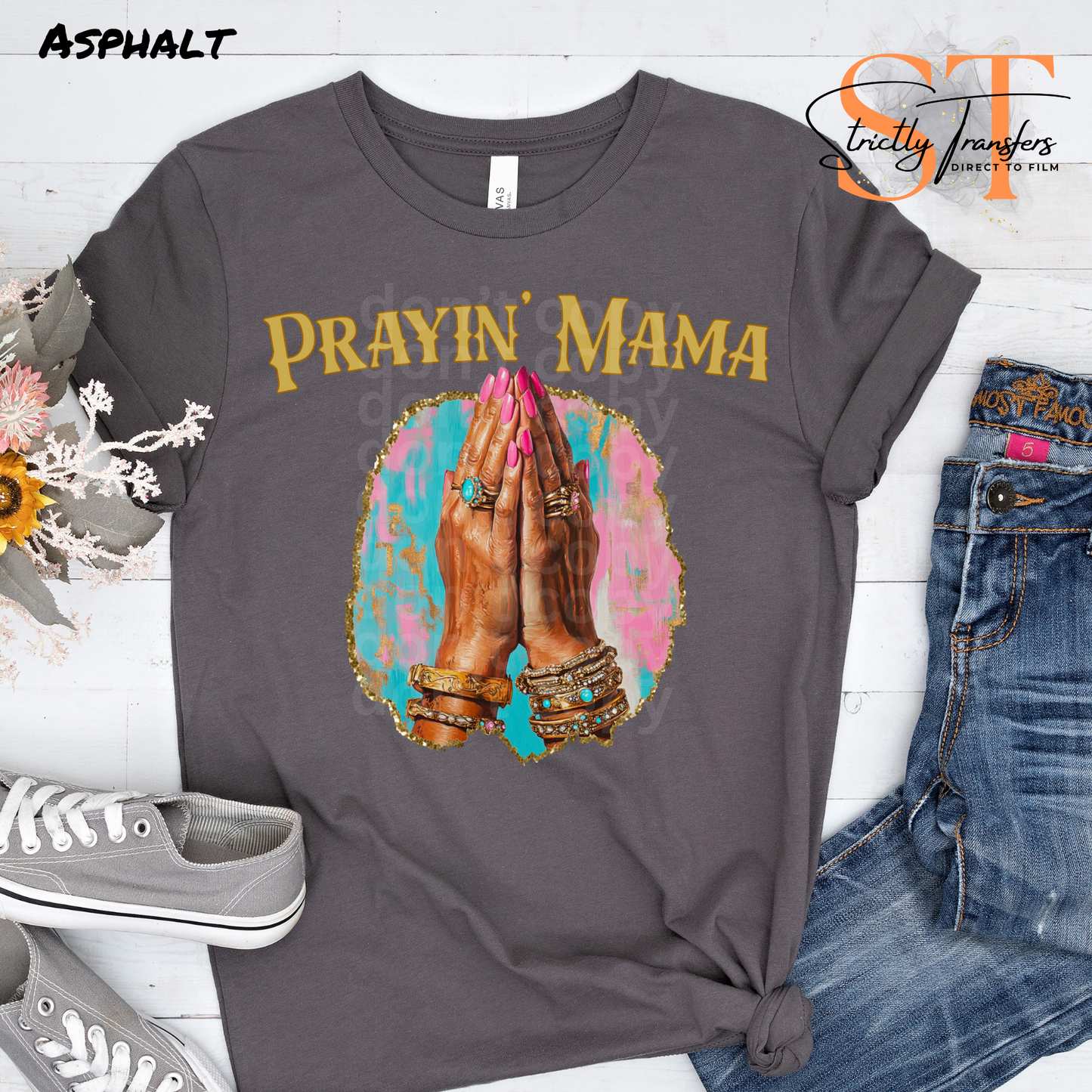 Prayin' Mama Direct to Film Transfers