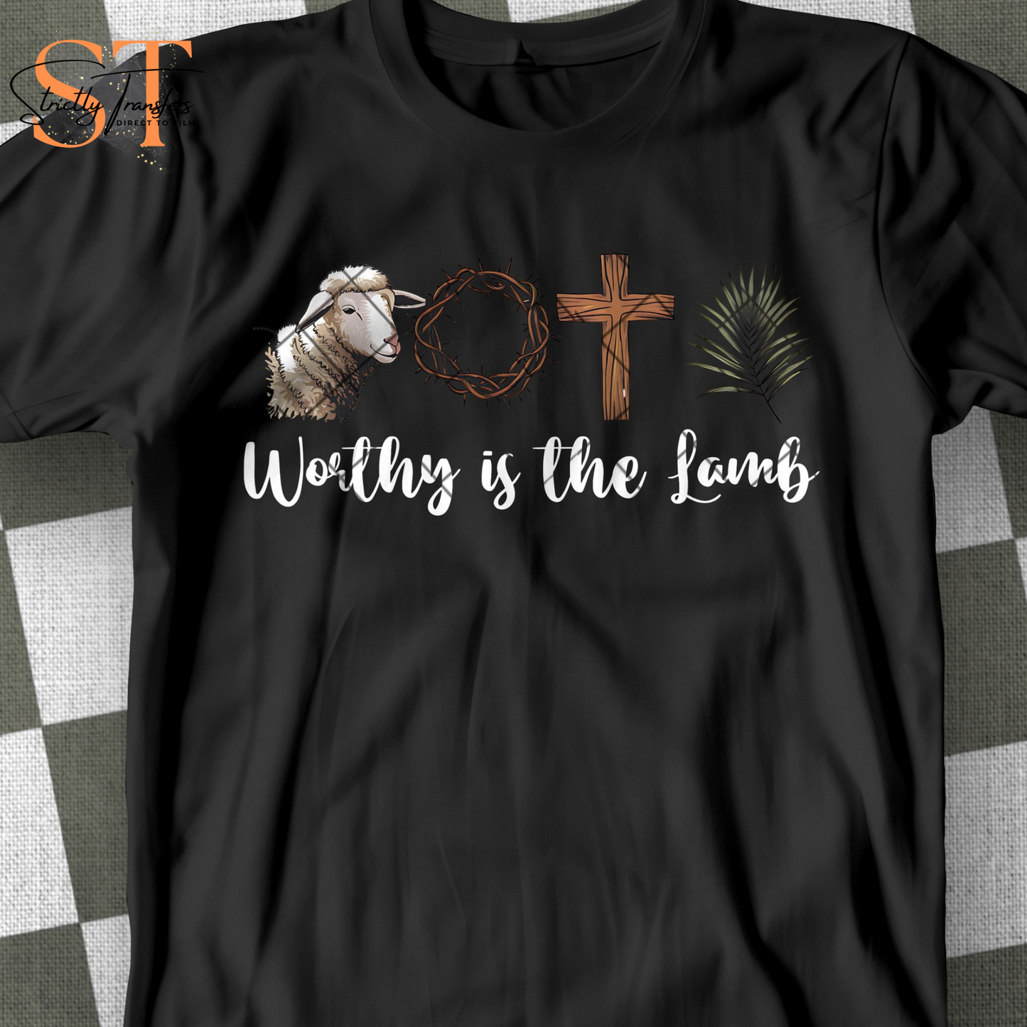 Worthy is the Lamb- 2 Options Direct to Film Transfers