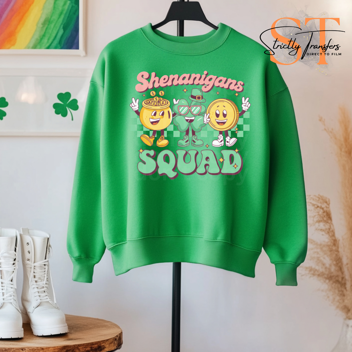 Shenanigans Squad Direct to Film Transfers