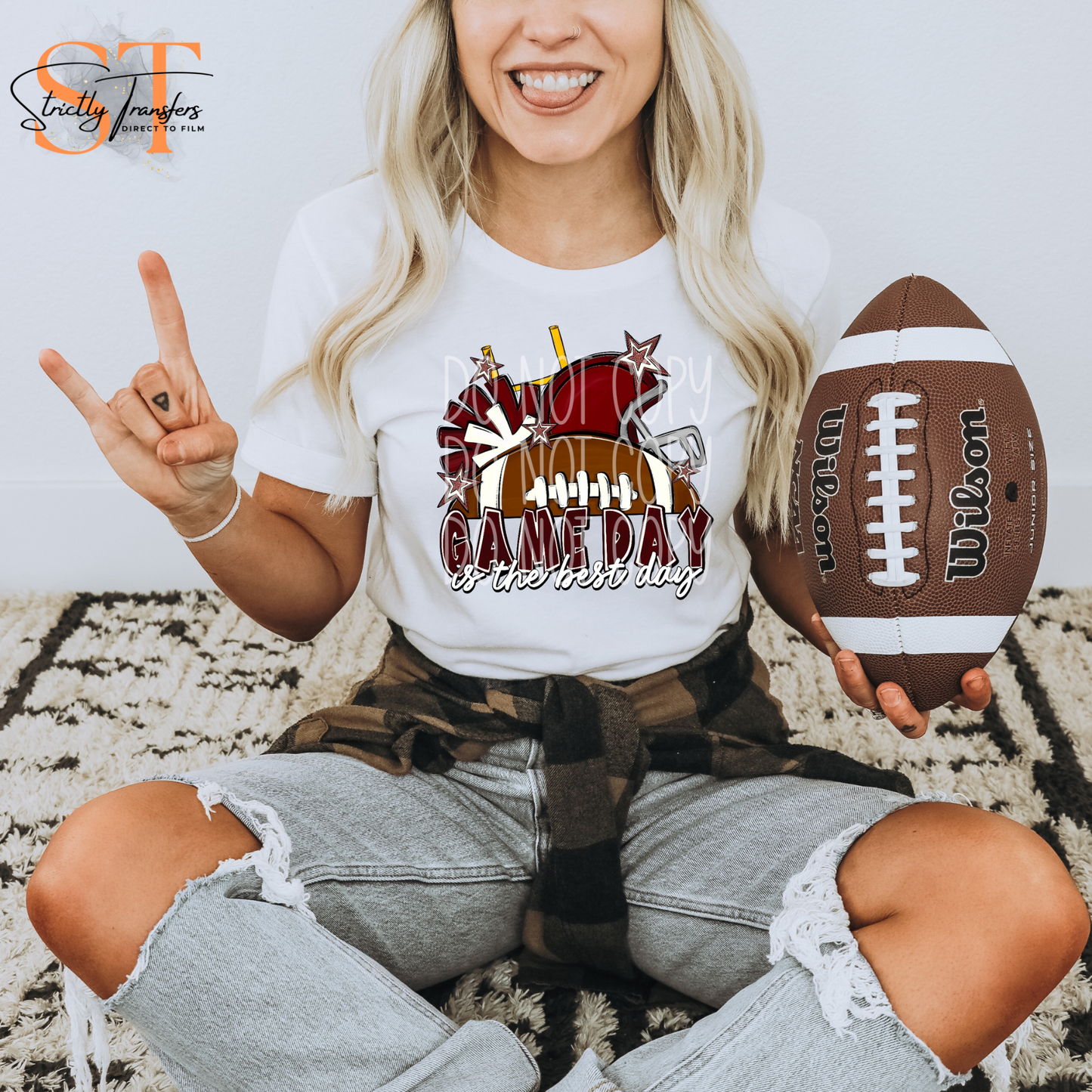 Game Day is the Best Day - Multiple Colors Direct to Film Transfers