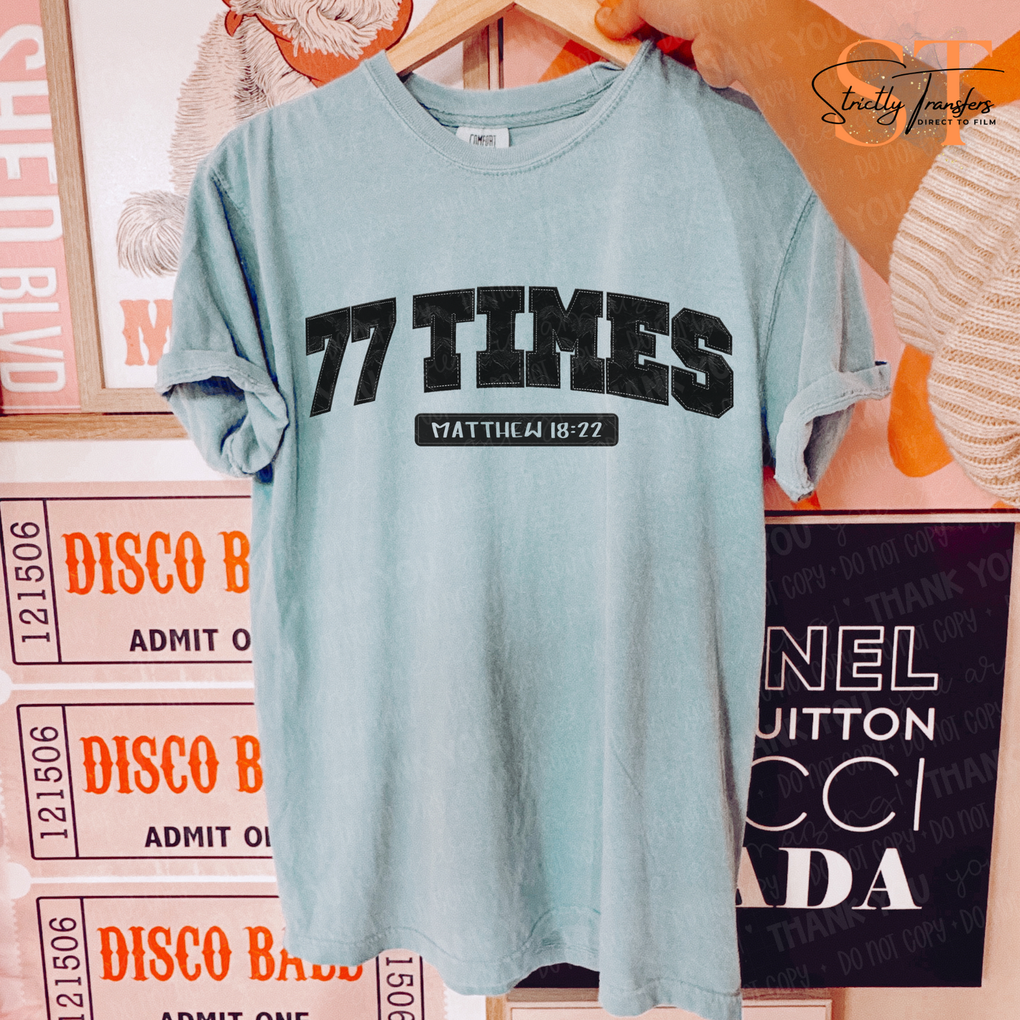 77 Times Direct to Film Transfers