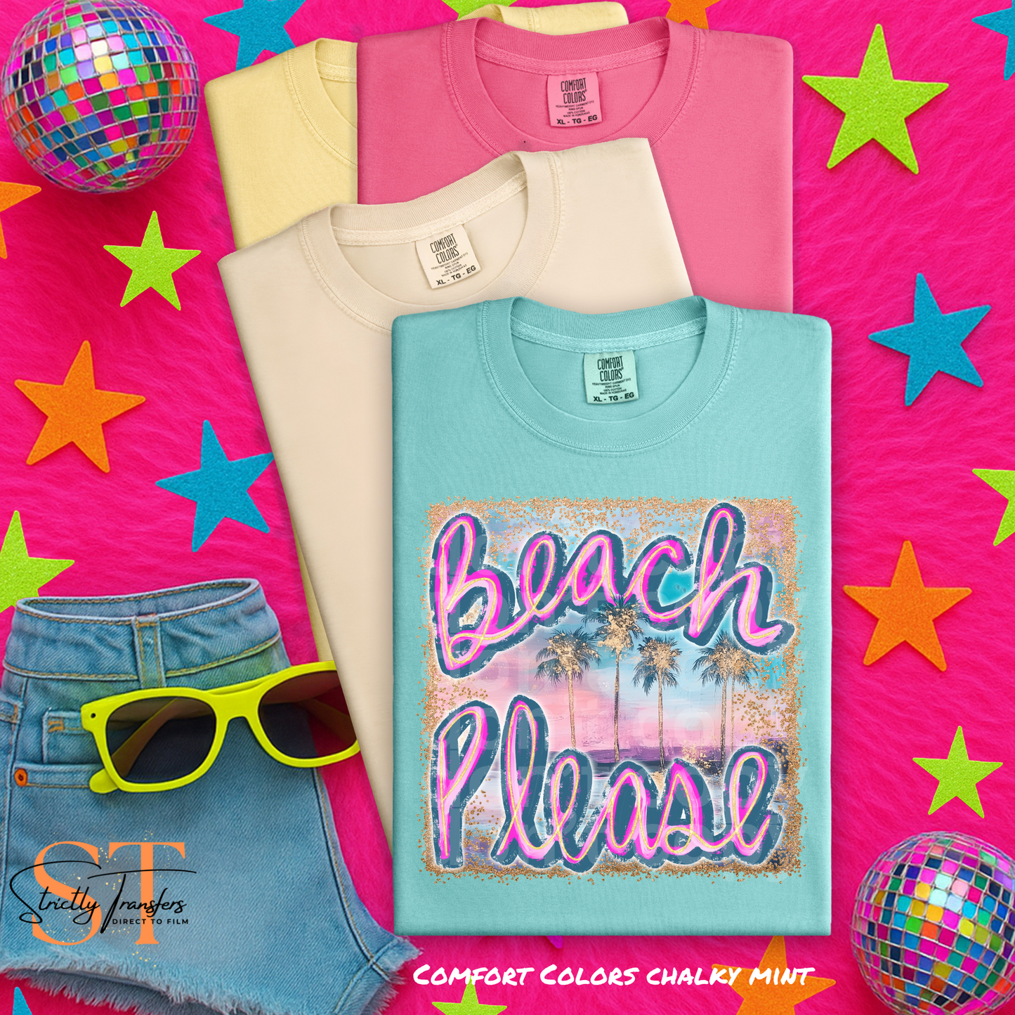 Beach Please Direct to Film Transfers