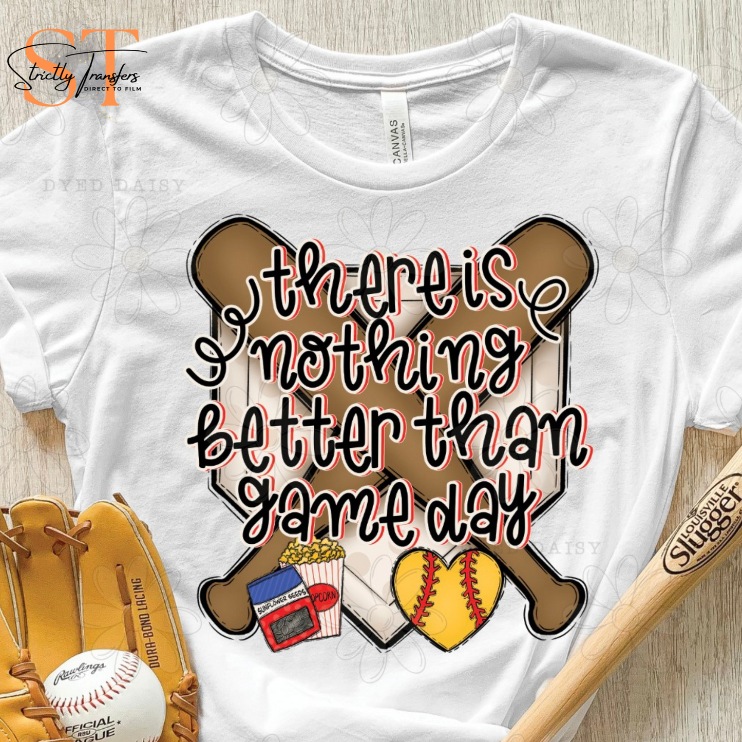 No Better Day Than Game Day Collage Softball Direct to Film Transfers