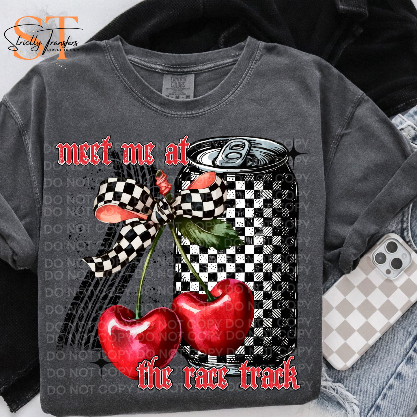 Meet me at the Race Track Direct to Film Transfers