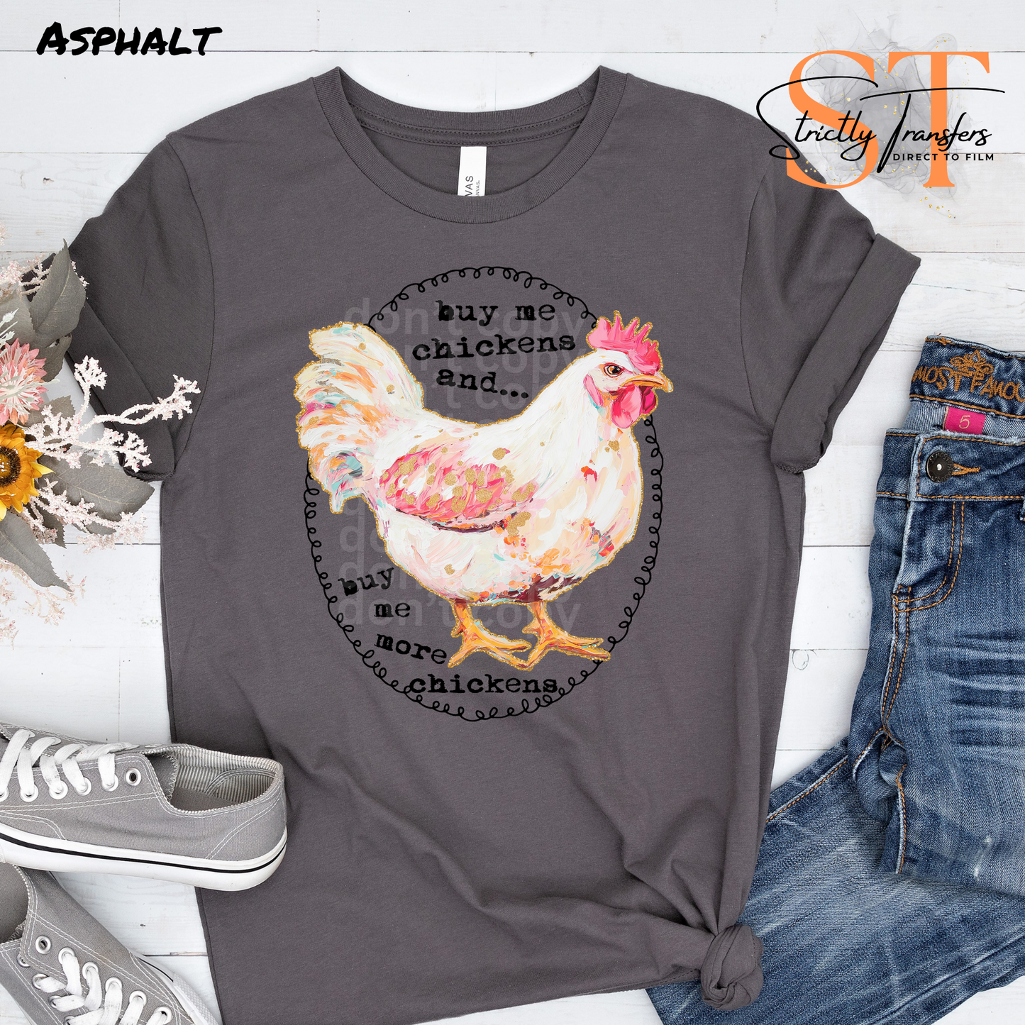 Buy Me Chickens Direct to Film Transfers