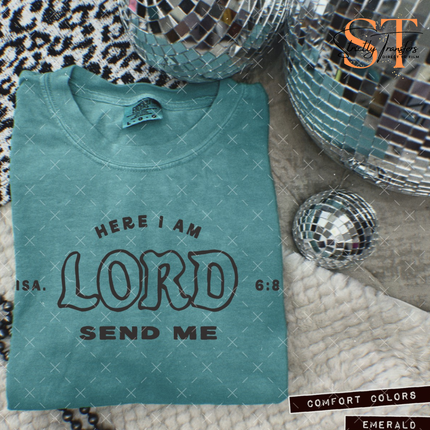 Here I am Lord Send Me Direct to Film Transfers