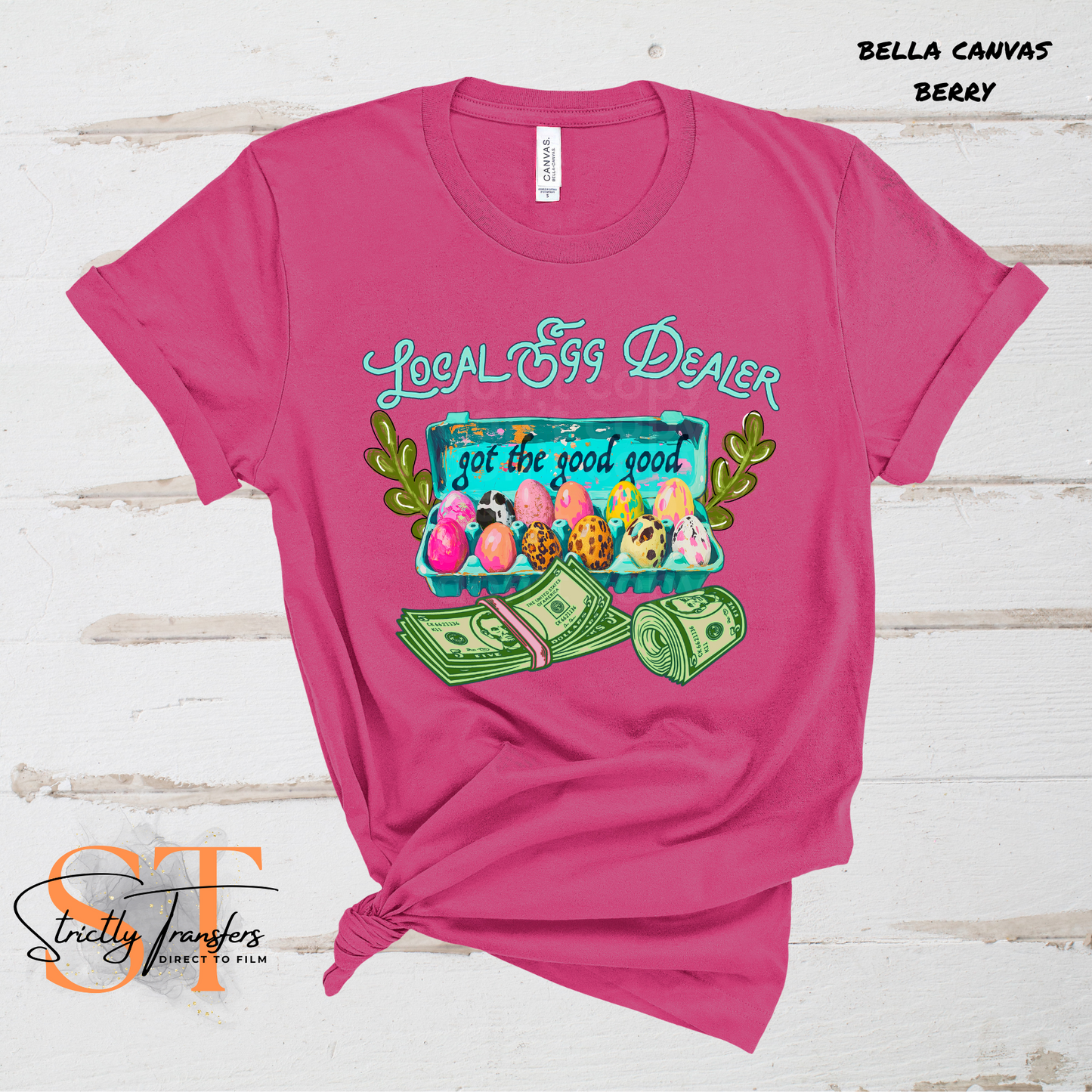 Local Egg Dealer Direct to Film Transfers