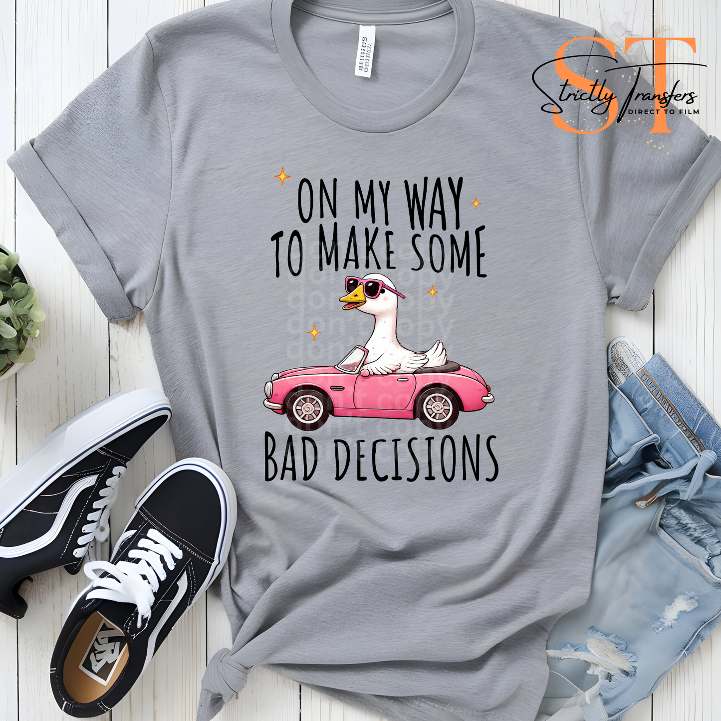 On My Way to Make Some Bad Decisions Direct to Film Transfers