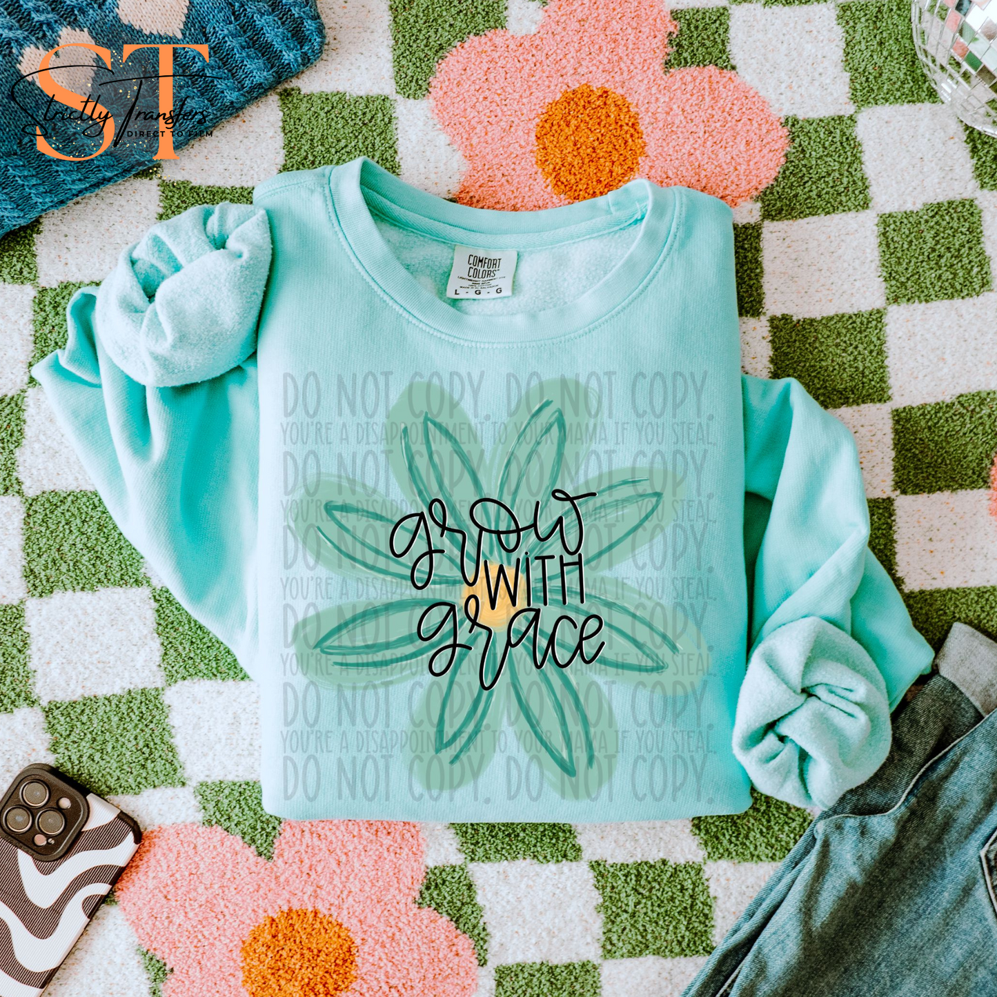 Grow with Grace Direct to Film Transfers