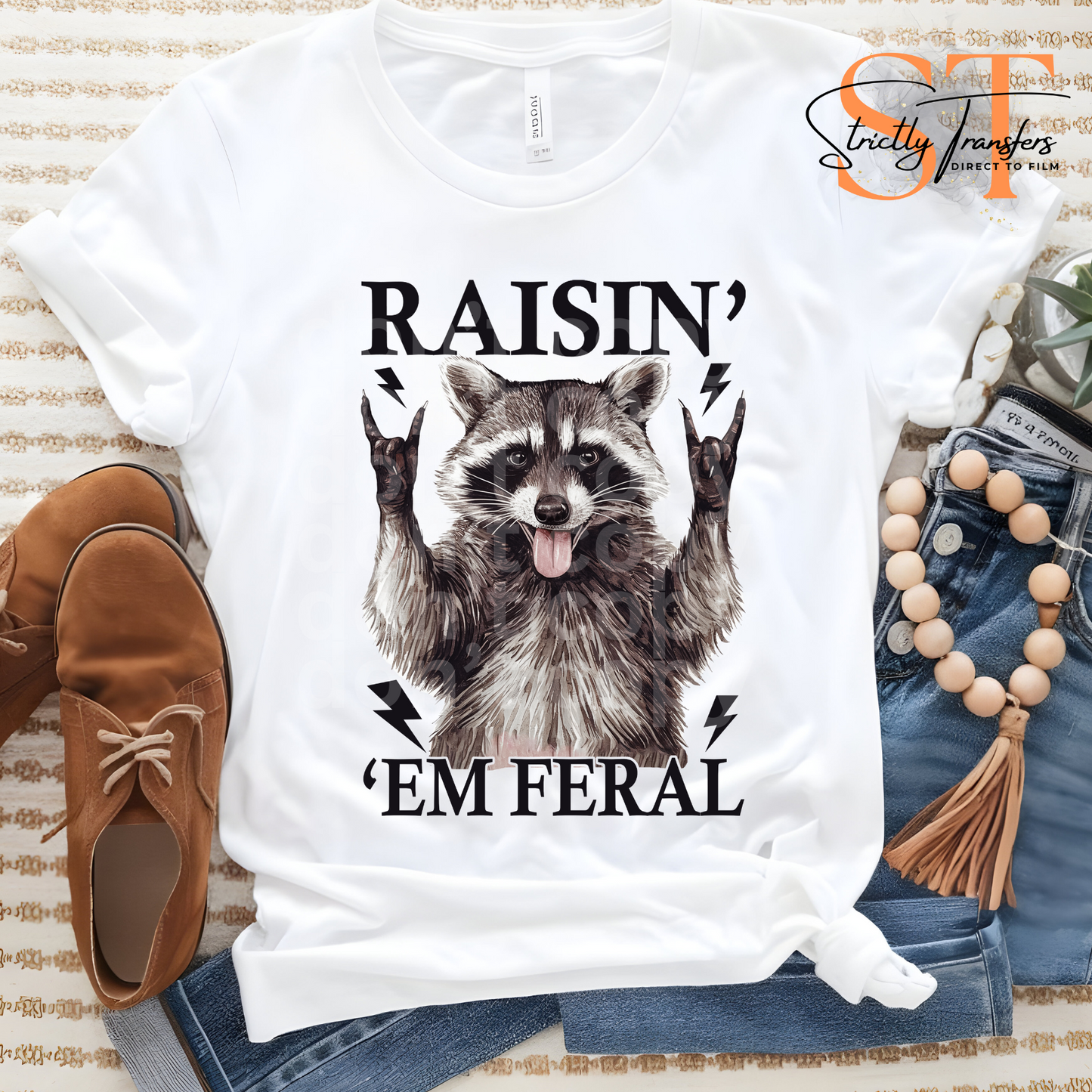 Raisin' 'Em Feral Direct to Film Transfers