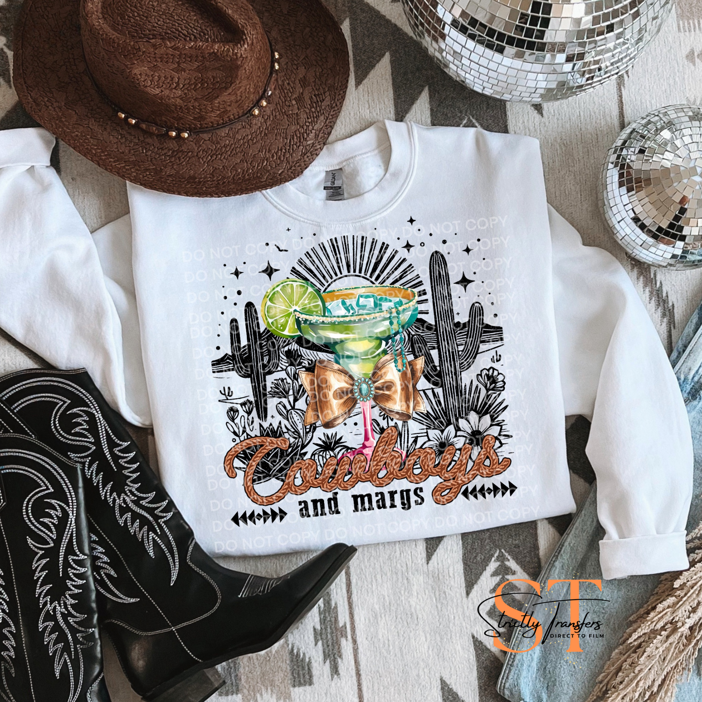 Cowboys and Margs Direct to Film Transfers