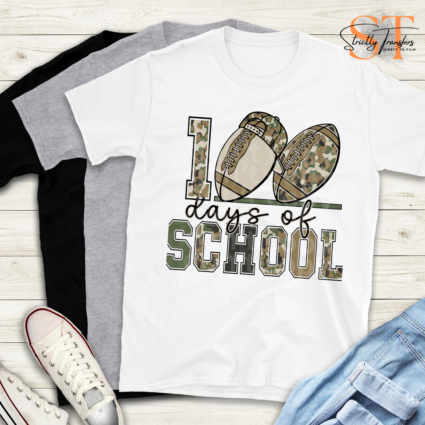 100 Days of School Sports - 6 Sports Direct to Film Transfers