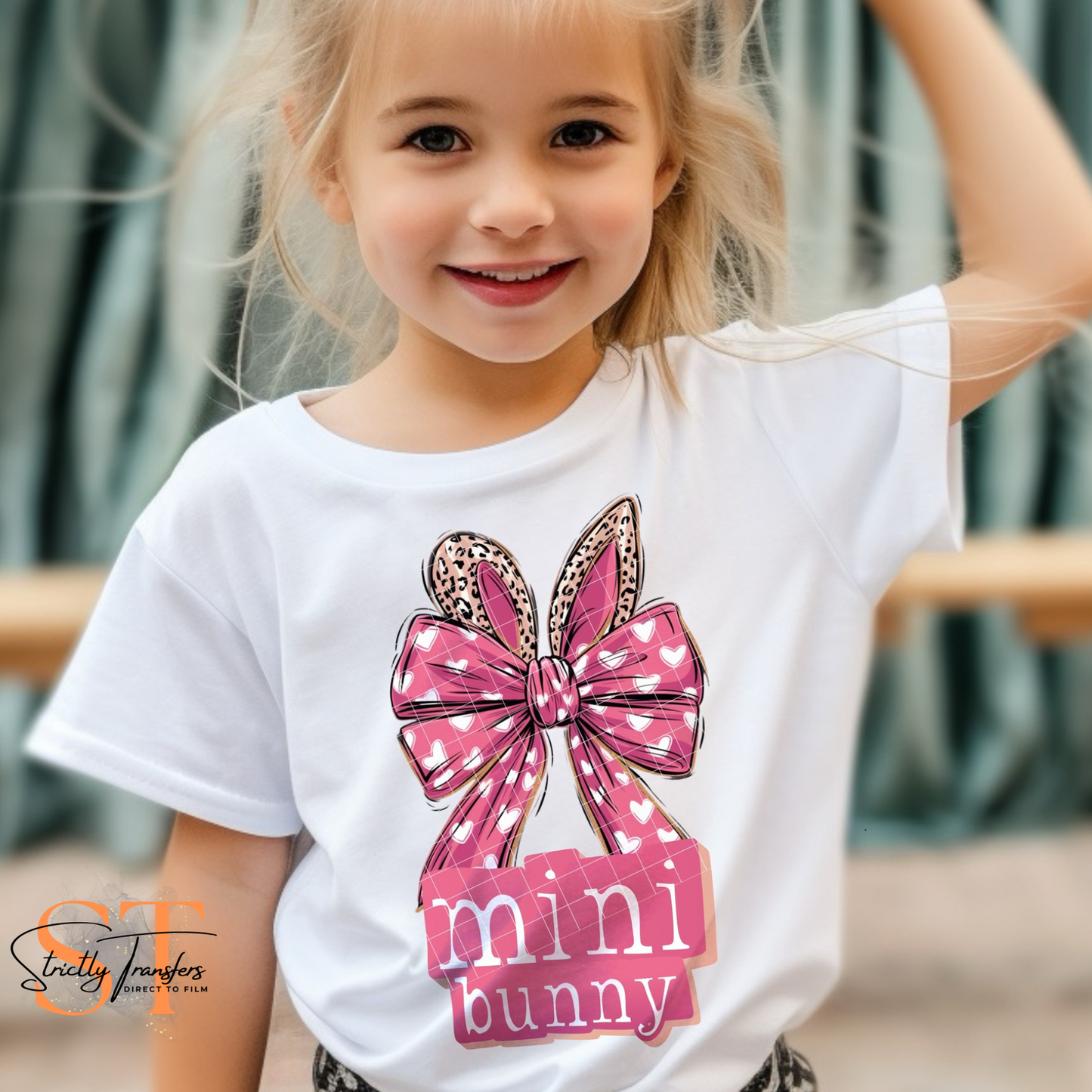 Mini Bunny Direct to Film Transfers