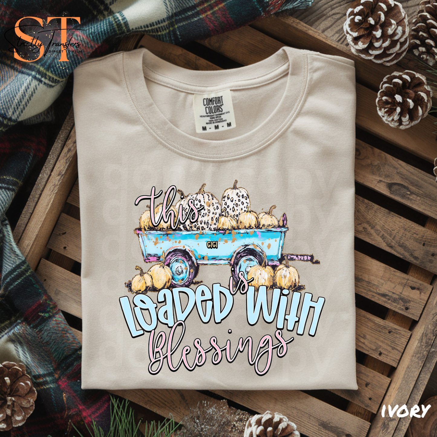 This Gigi is Loaded with Blessings Direct to Film Transfers