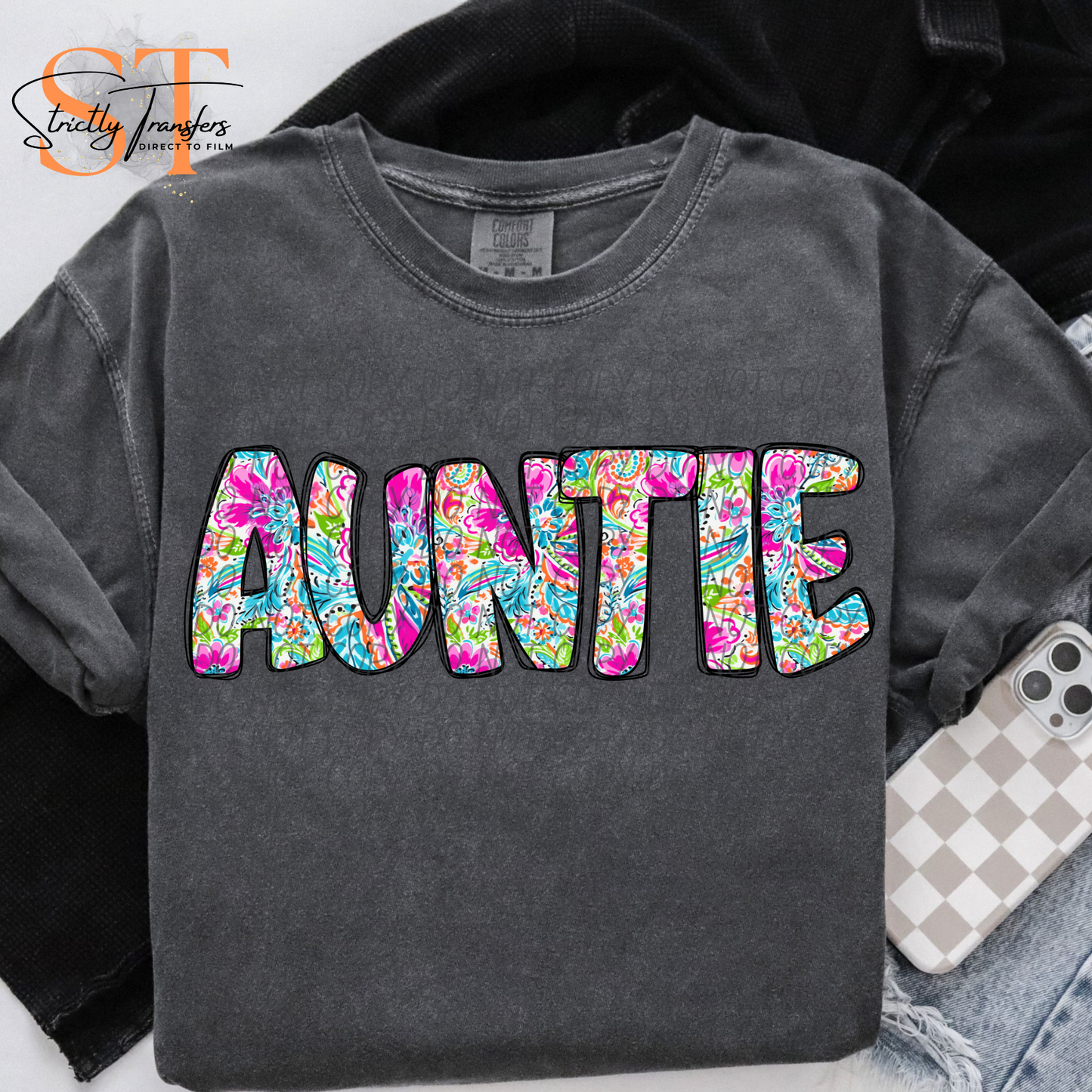 Paisley - Auntie Direct to Film Transfers