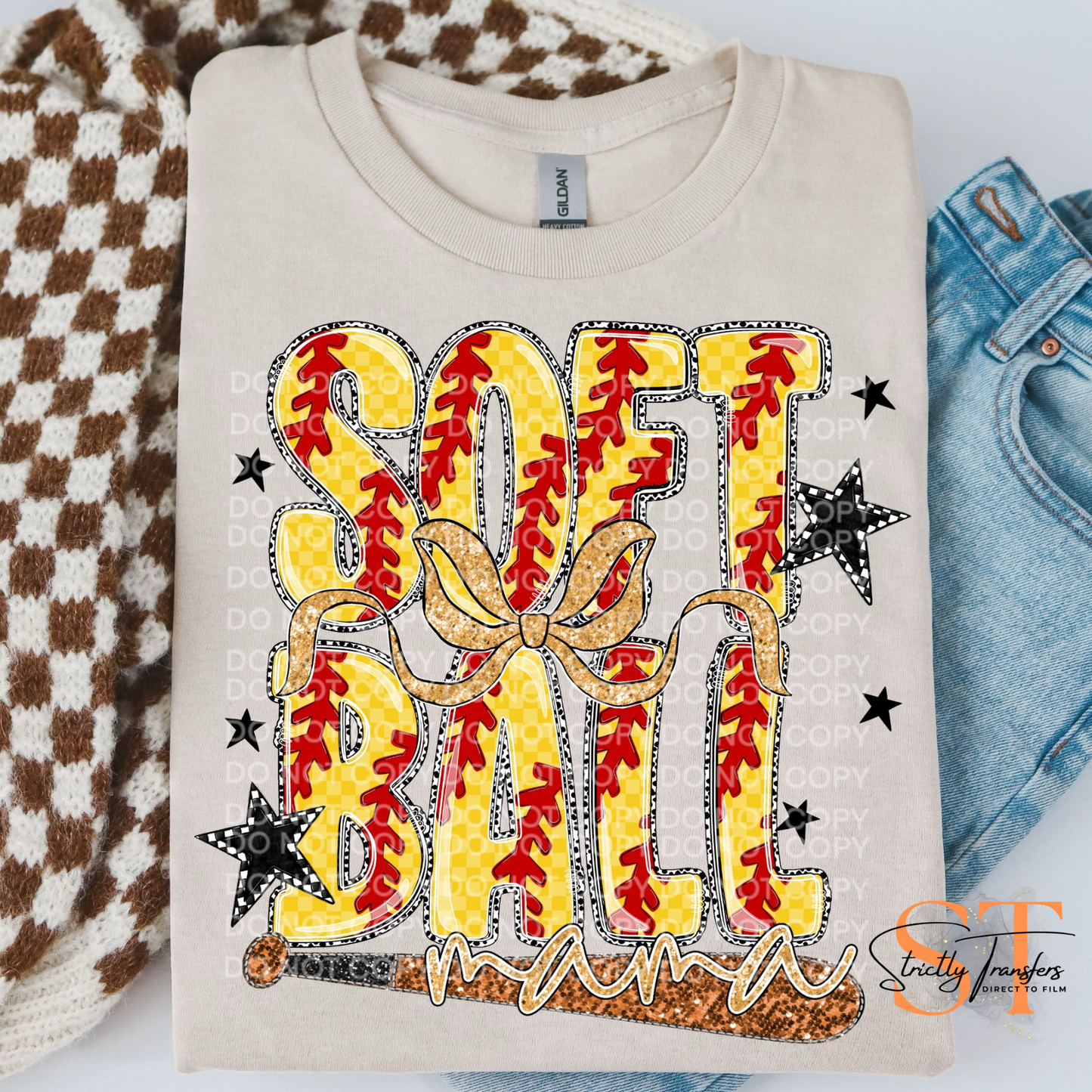 Softball Mama Direct to Film Transfers