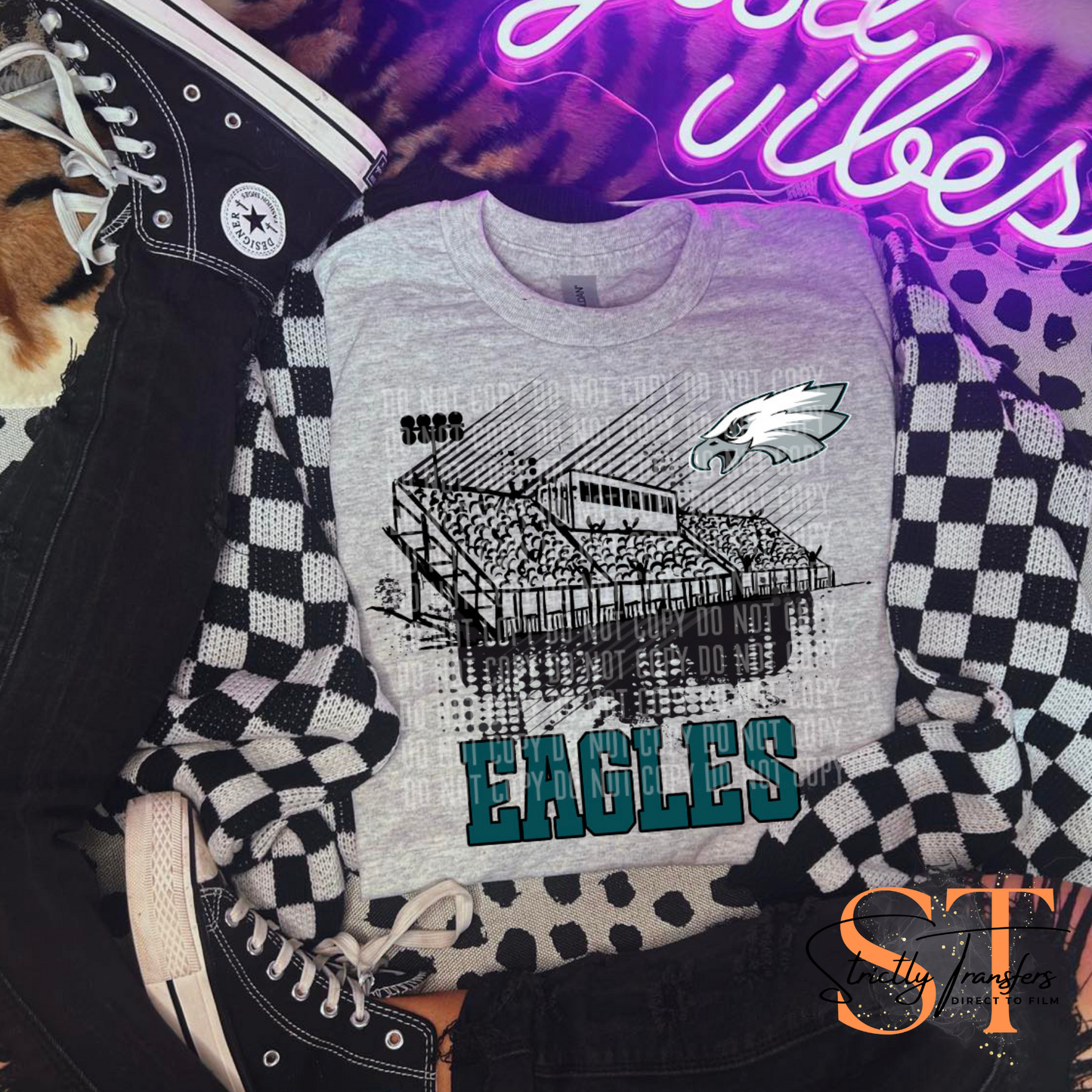 Eagles Stadium Direct to Film Transfers