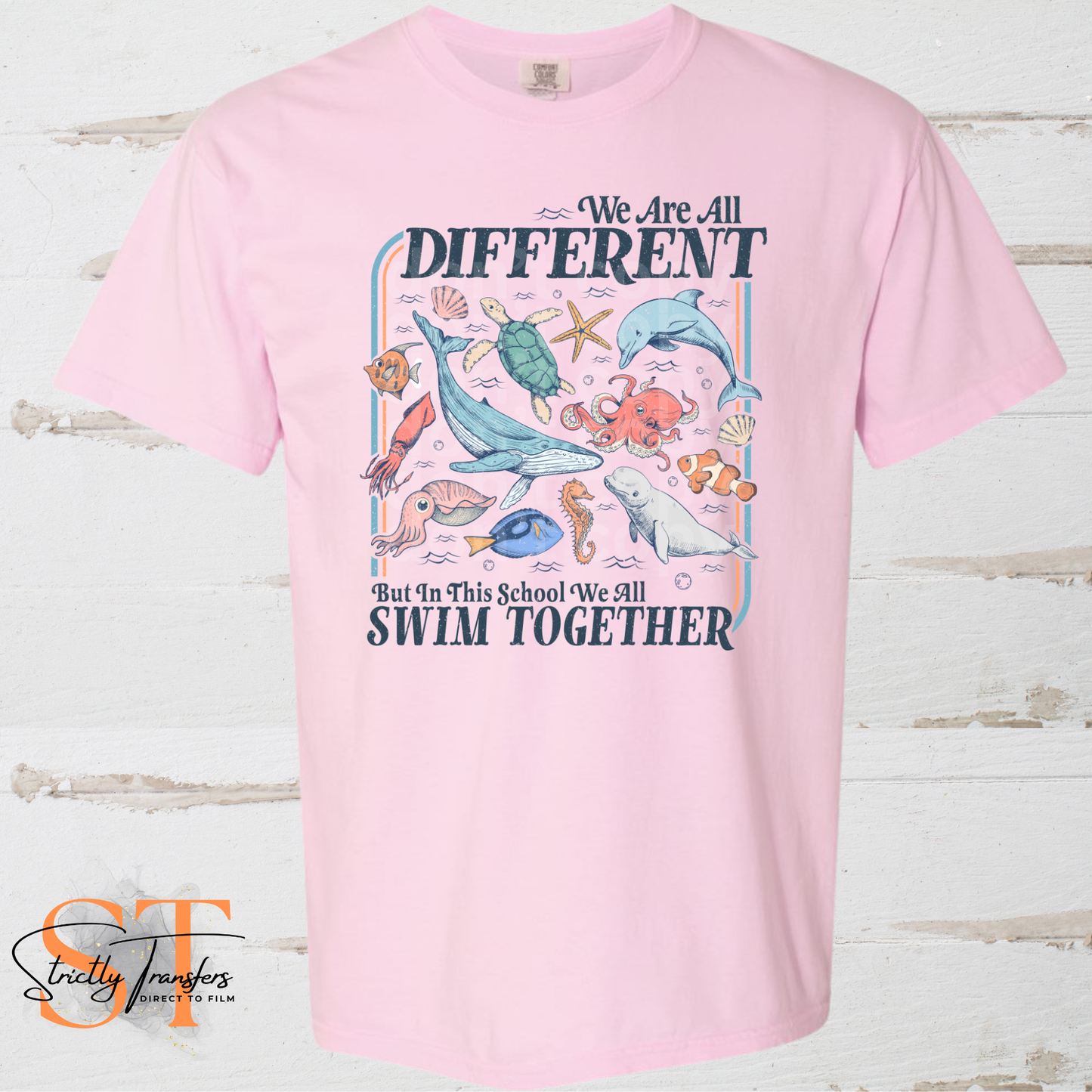 In this School We all Swim Together Direct to Film Transfers