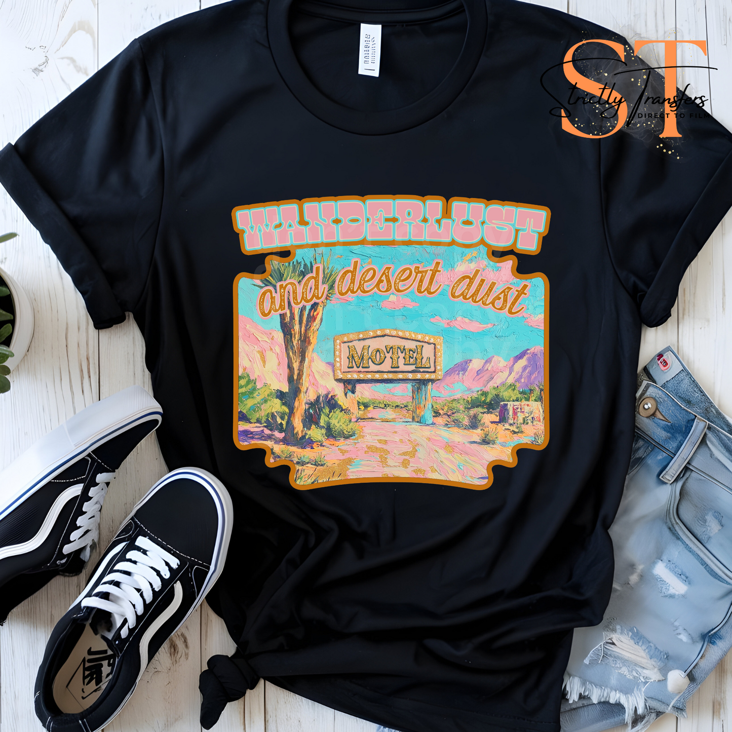 Wanderlust and Desert Dust Direct to Film Transfers