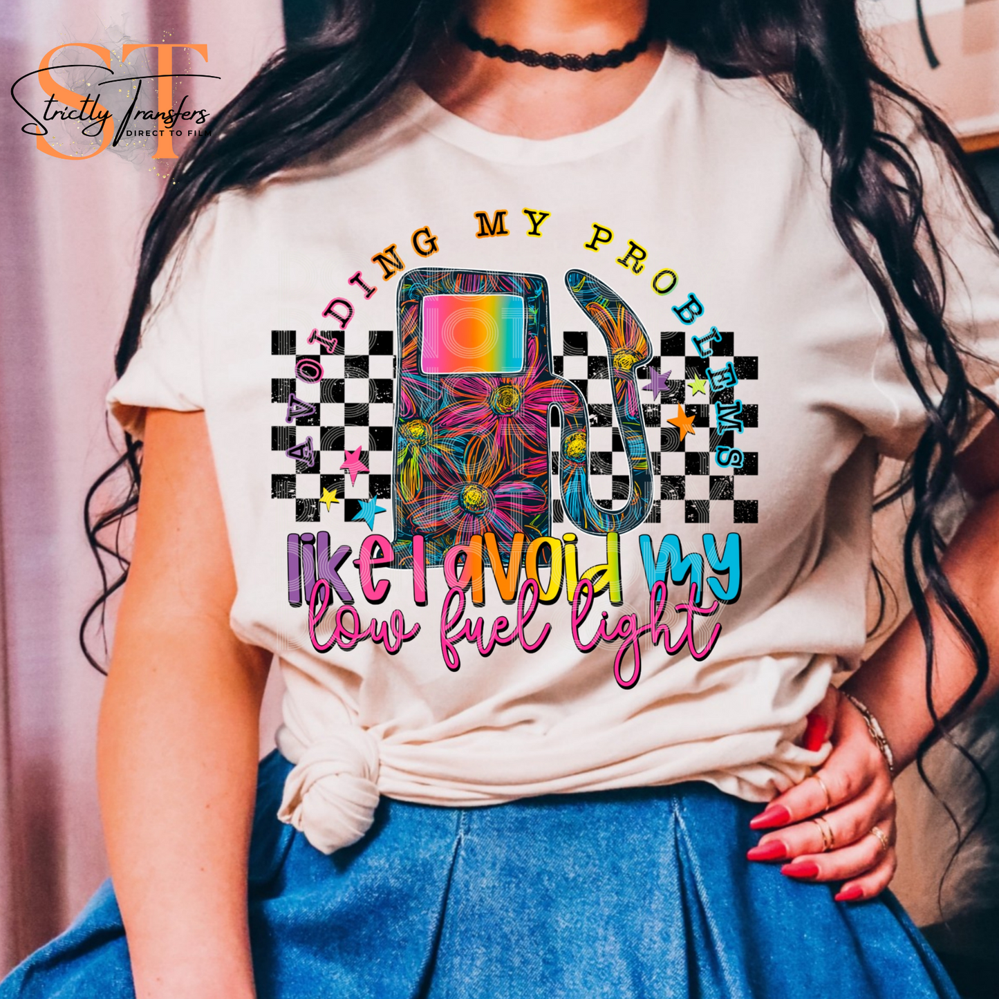 Avoiding my Problems Like I Avoid my Low Fuel Light Direct to Film Transfers