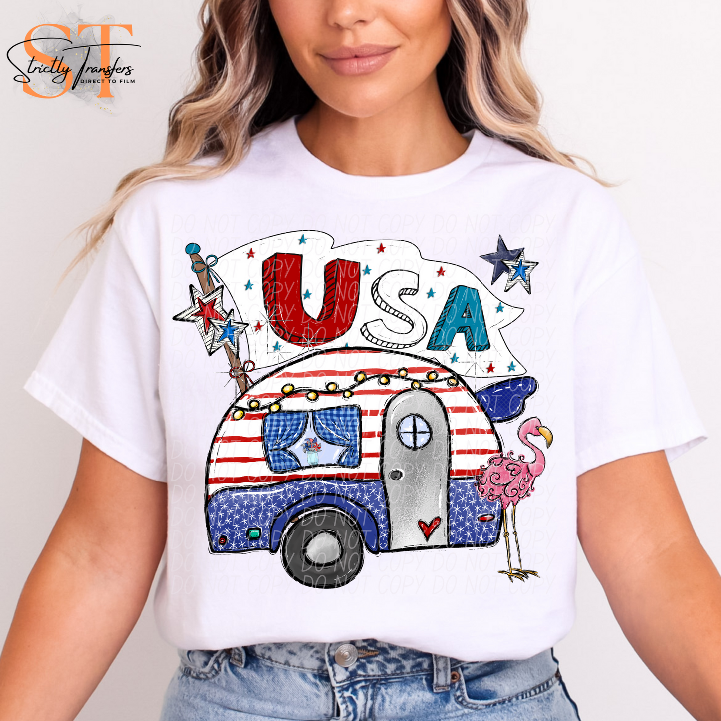 USA Camper Direct to Film Transfers