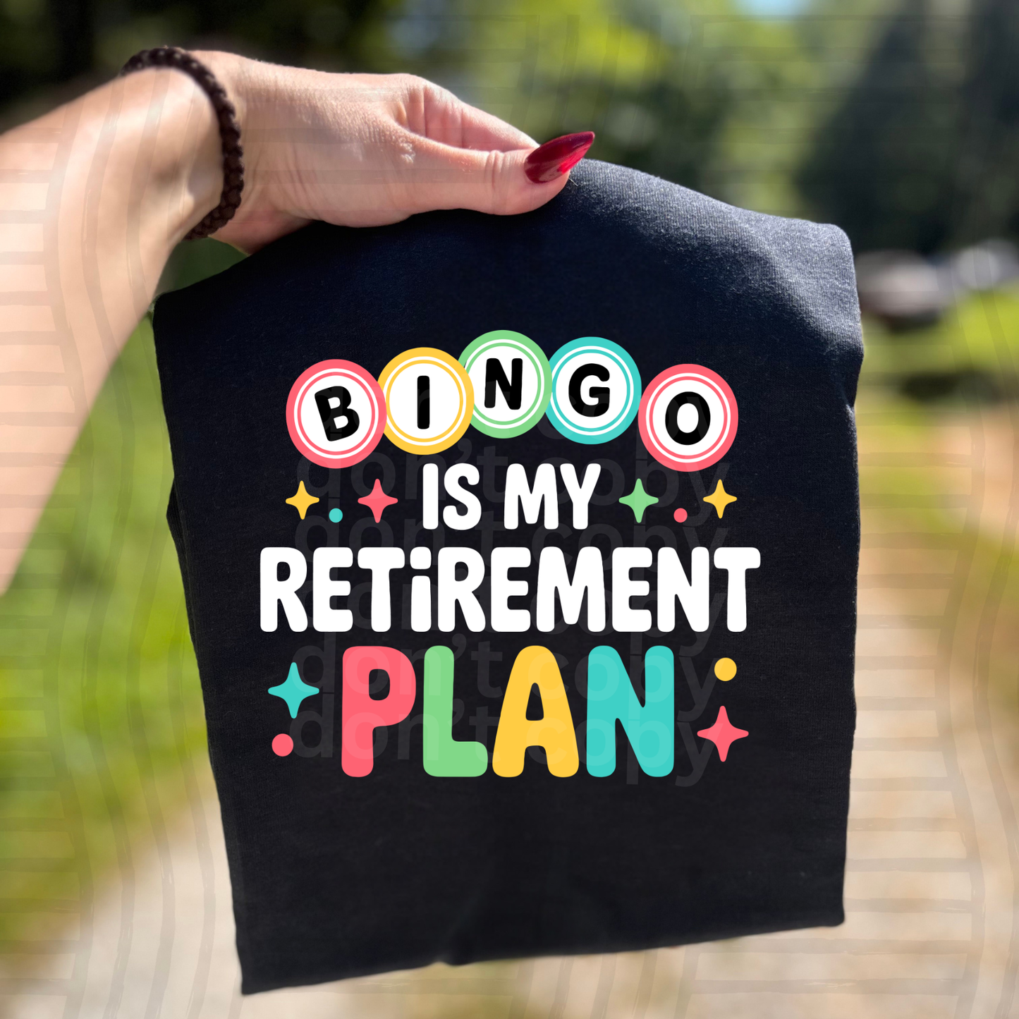 Bingo is my Retirement Plan Direct to Film Transfers