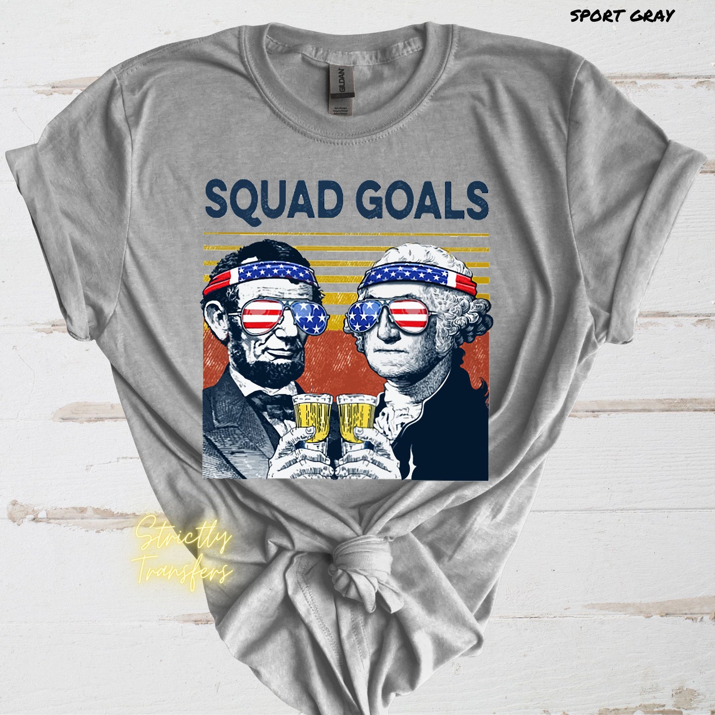 Squad Goals Drinking Direct to Film Transfer