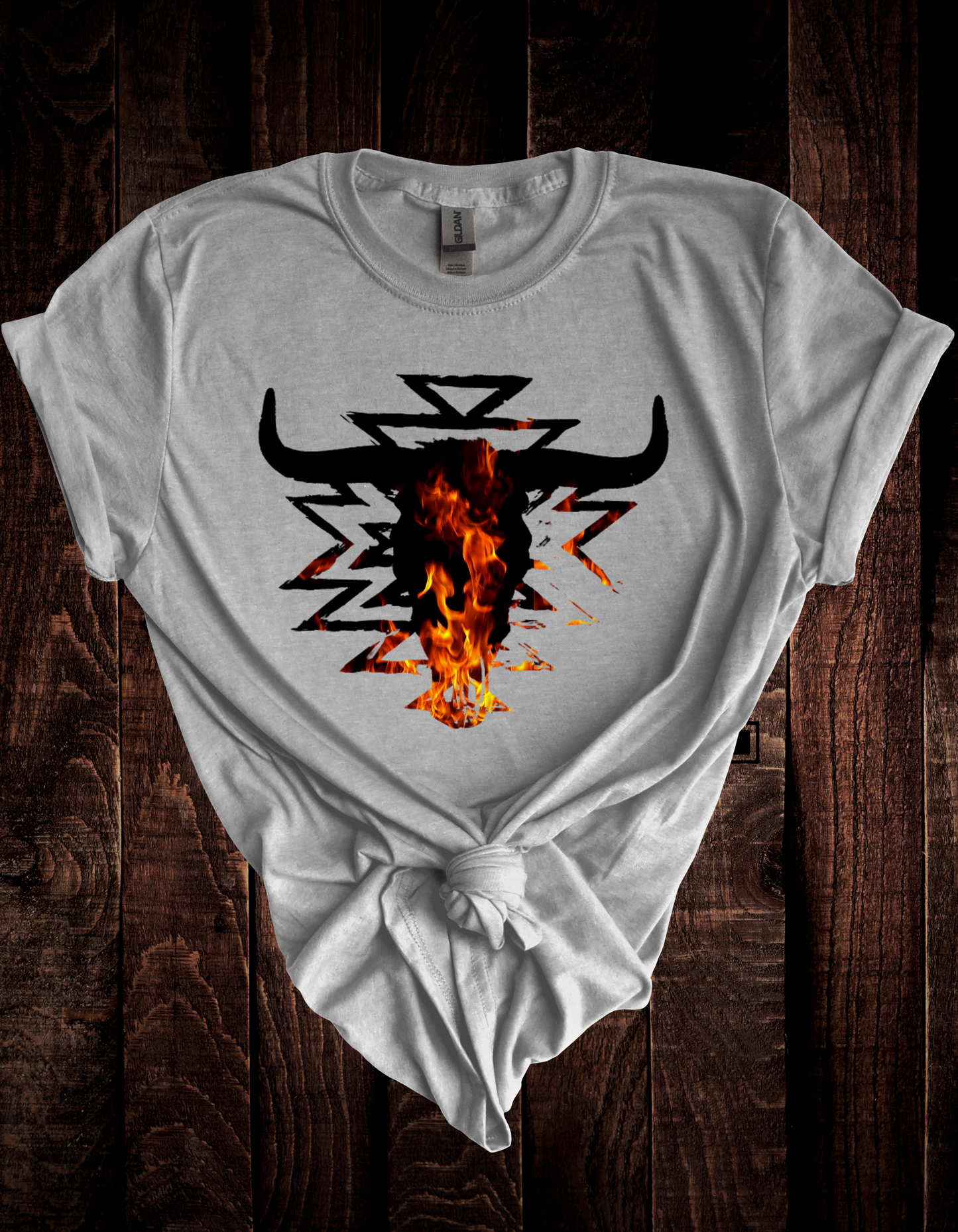 Western Flames Direct to Film Transfer