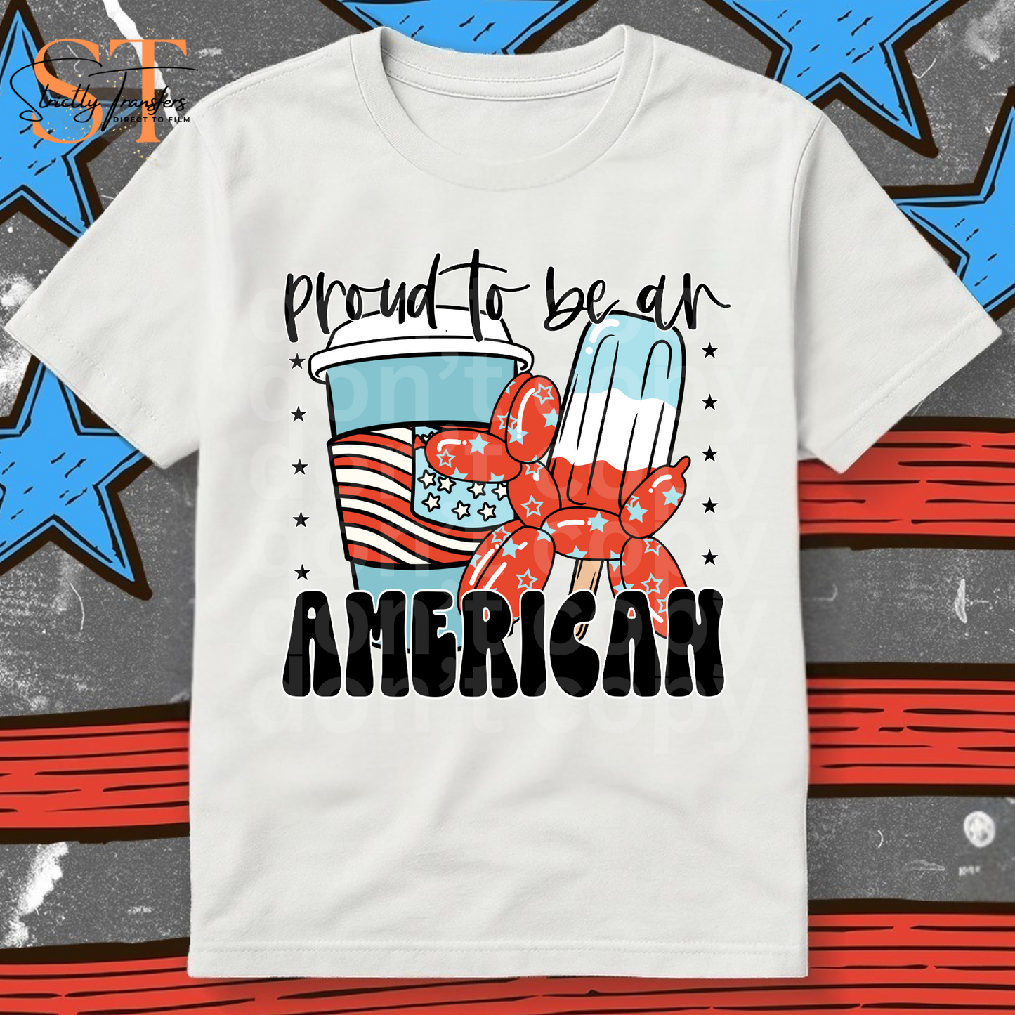 Proud to be an American Direct to Film Transfers