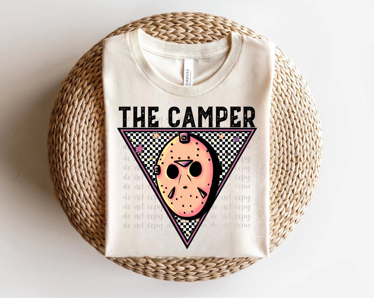 The Camper Jason Triangle Direct to Film Transfer