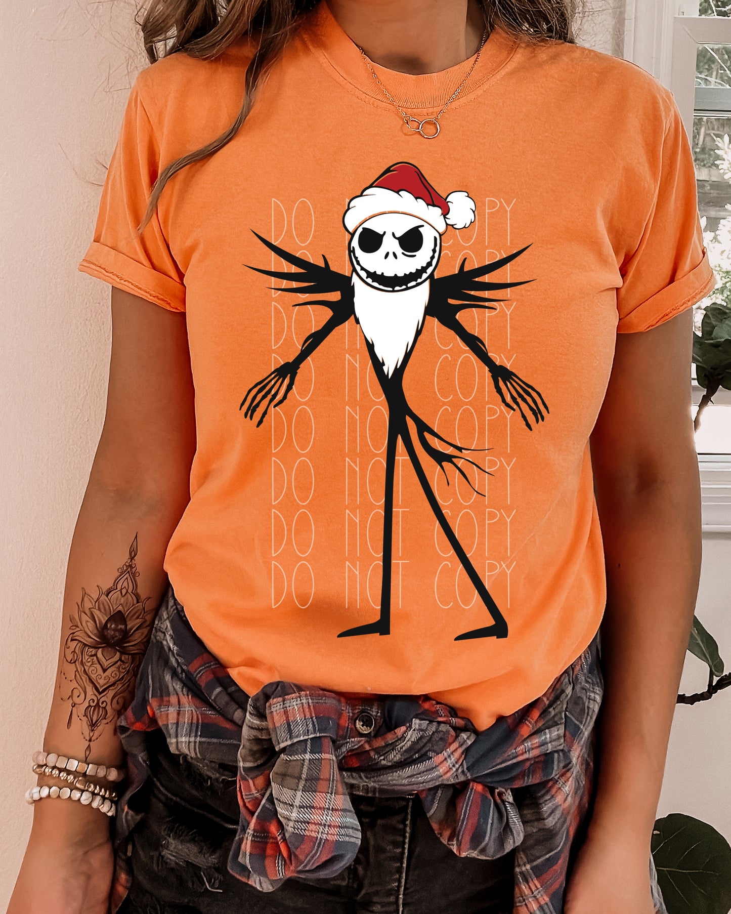 NBC Jack Full Body Santa Hat Direct to Film Transfer