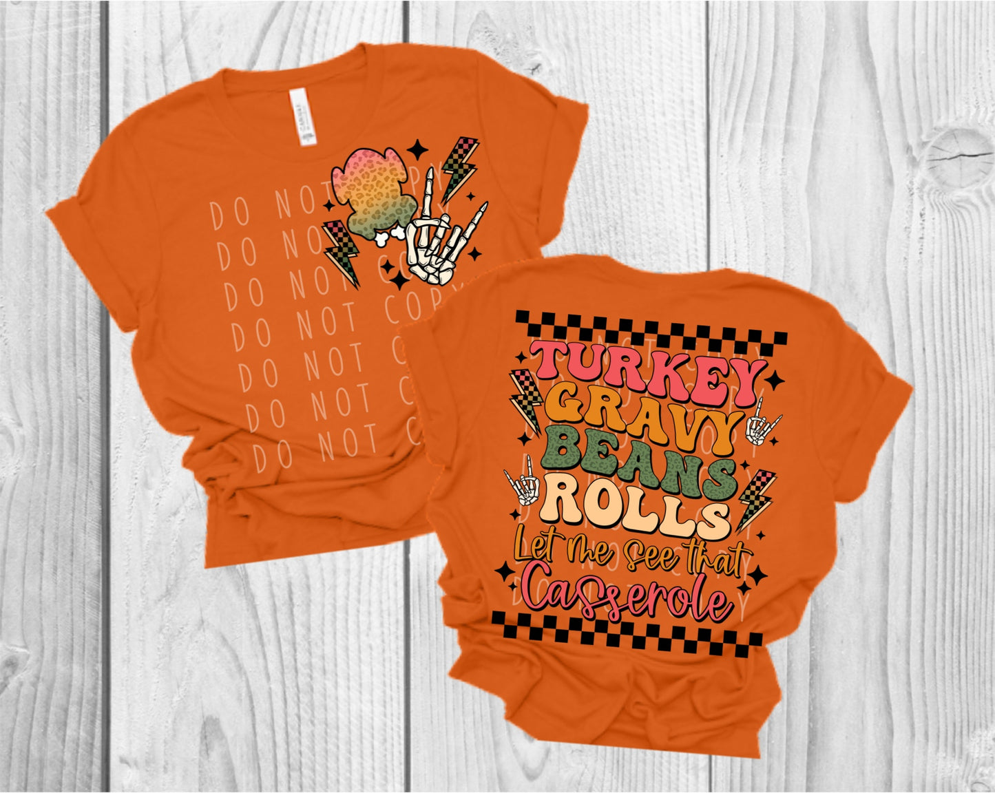 Turkey, Gravy, Beans, Rolls, Let Me See That Casserole Direct to Film Transfer