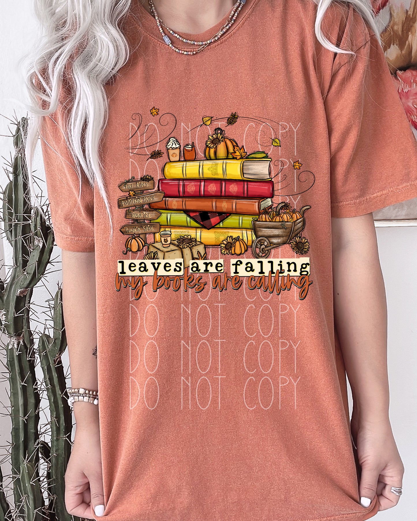 Leaves are Falling, My Books are Calling Direct to Film Transfer