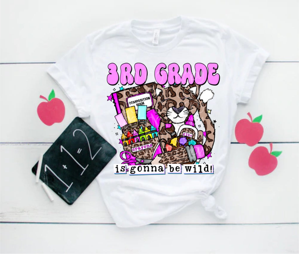 Third Grade is Going to Be Wild Direct to Film Transfer