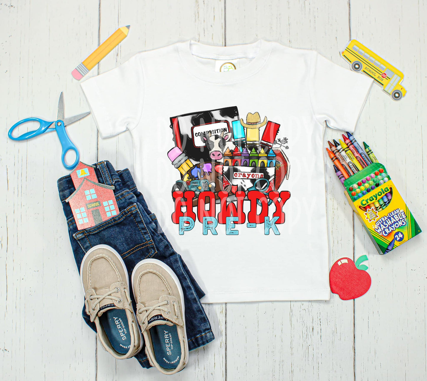 Howdy Pre-K Direct to Film Transfer