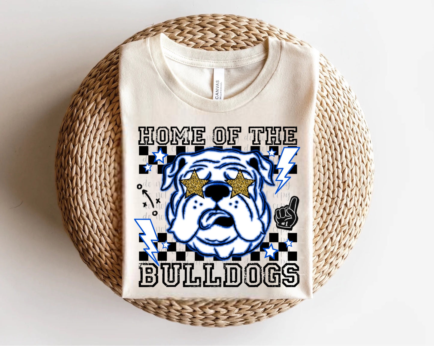 Home of the Bulldogs Direct to Film Transfer