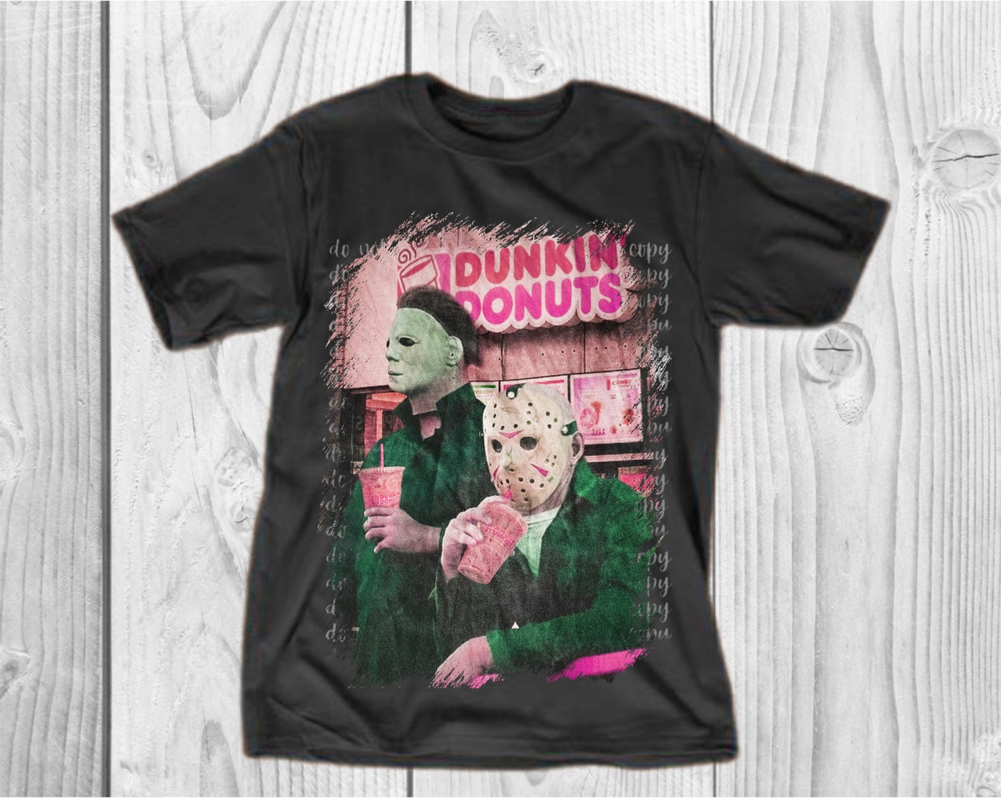 Pink Serial Killer Coffee Break Direct to Film Transfer