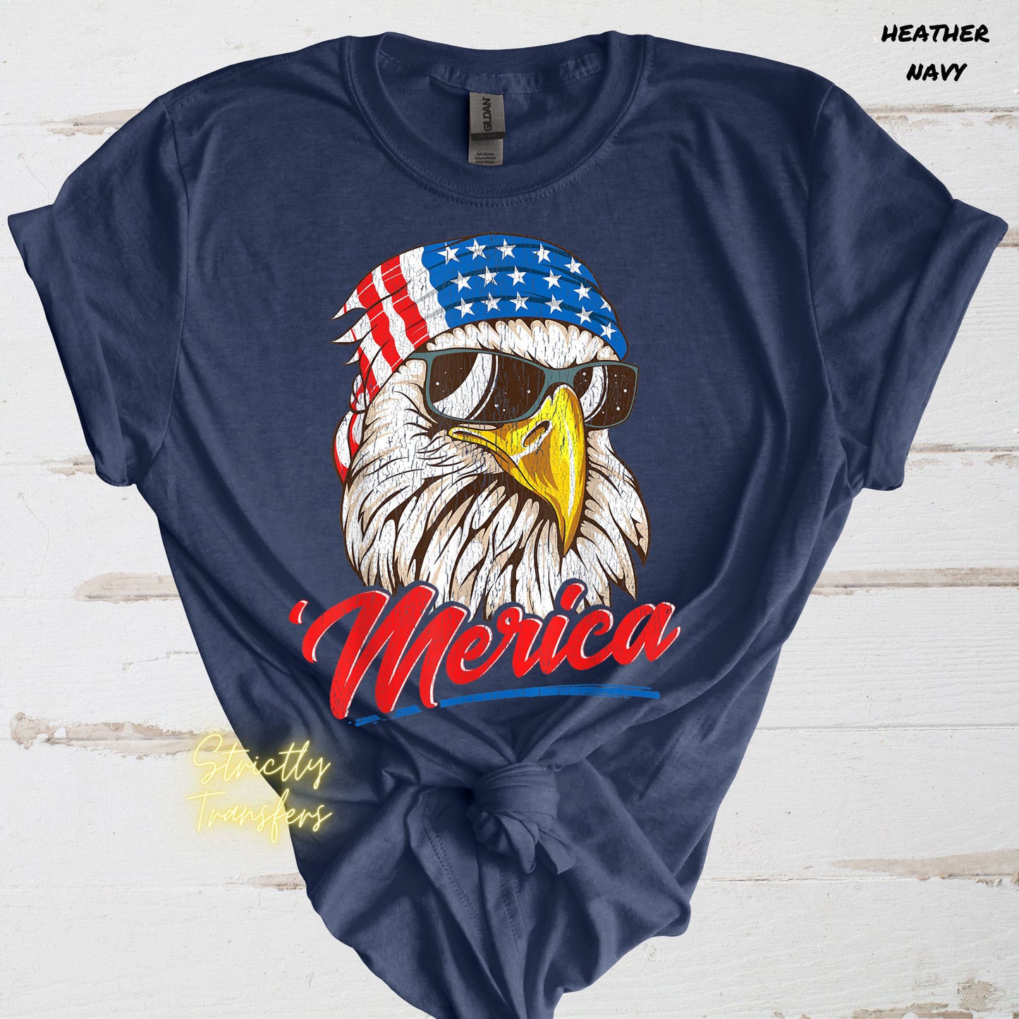 'Merica Eagle Direct to Film Transfer