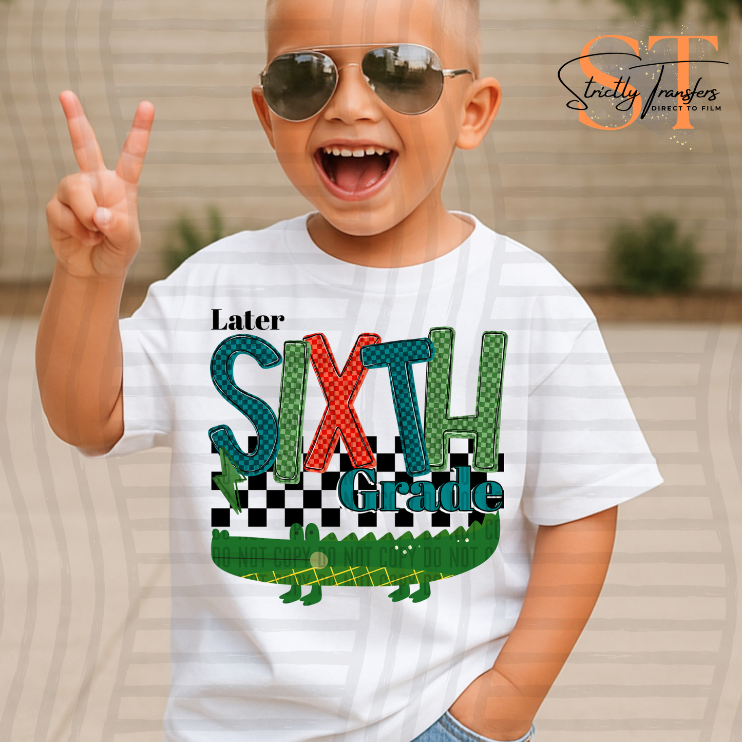 Later Gator Grades Neutral- Multiple Options Direct to Film Transfers