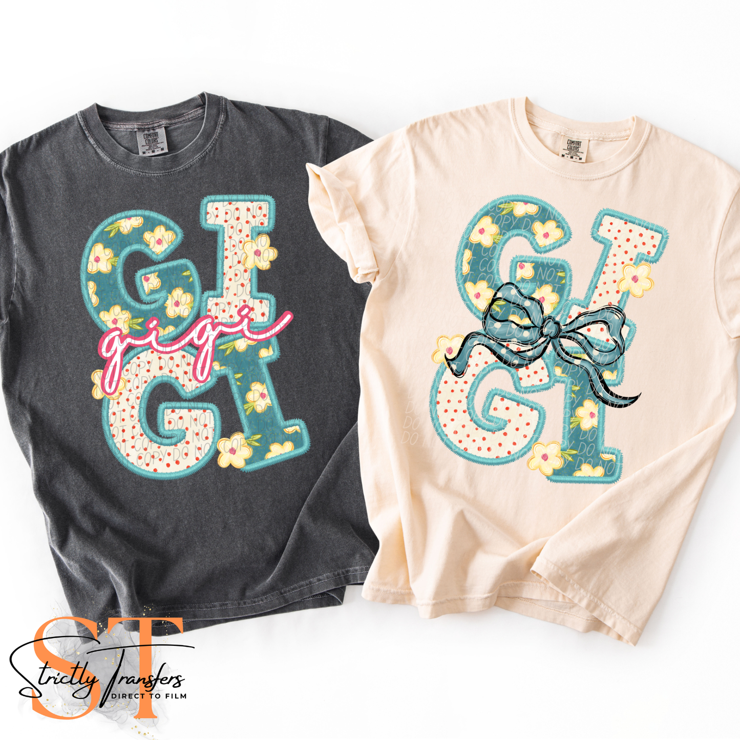 Vintage Gigi Direct to Film Transfers