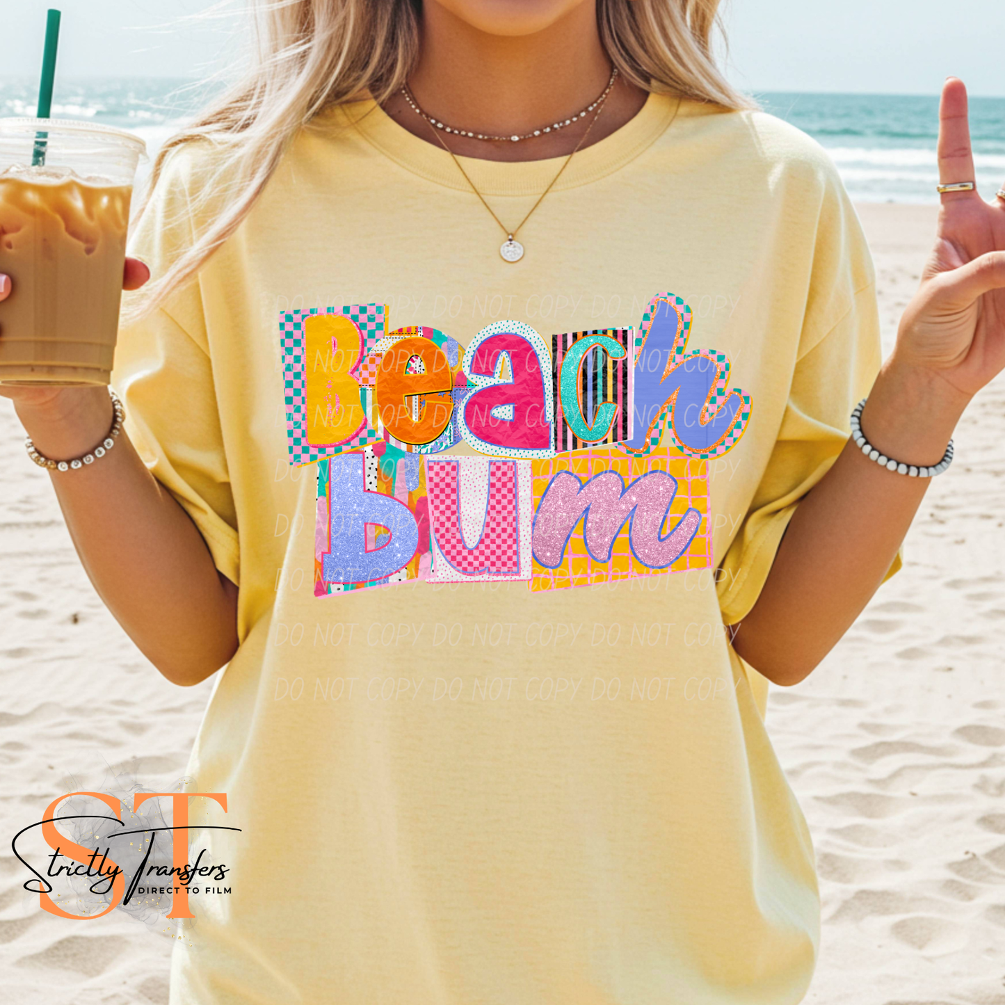 Beach Bum Direct to Film Transfers