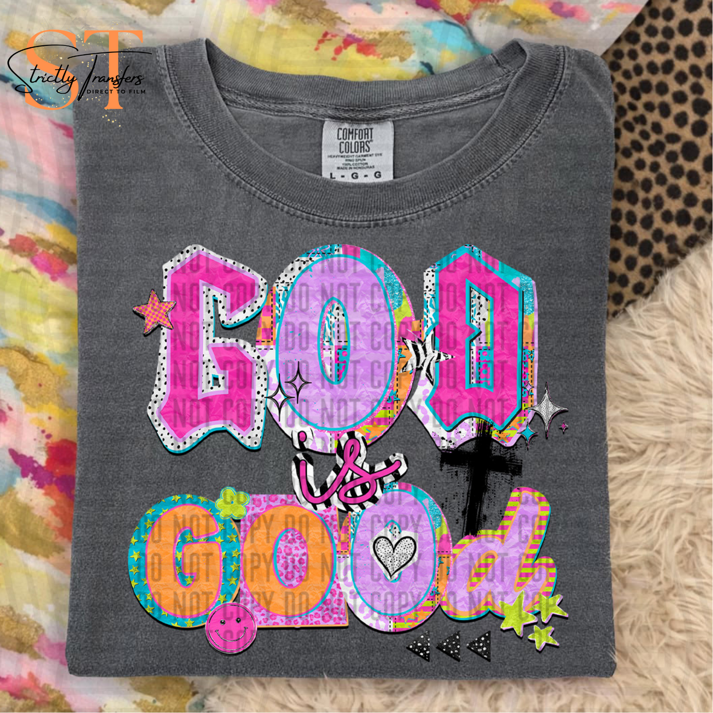 God is Good Direct to Film Transfers