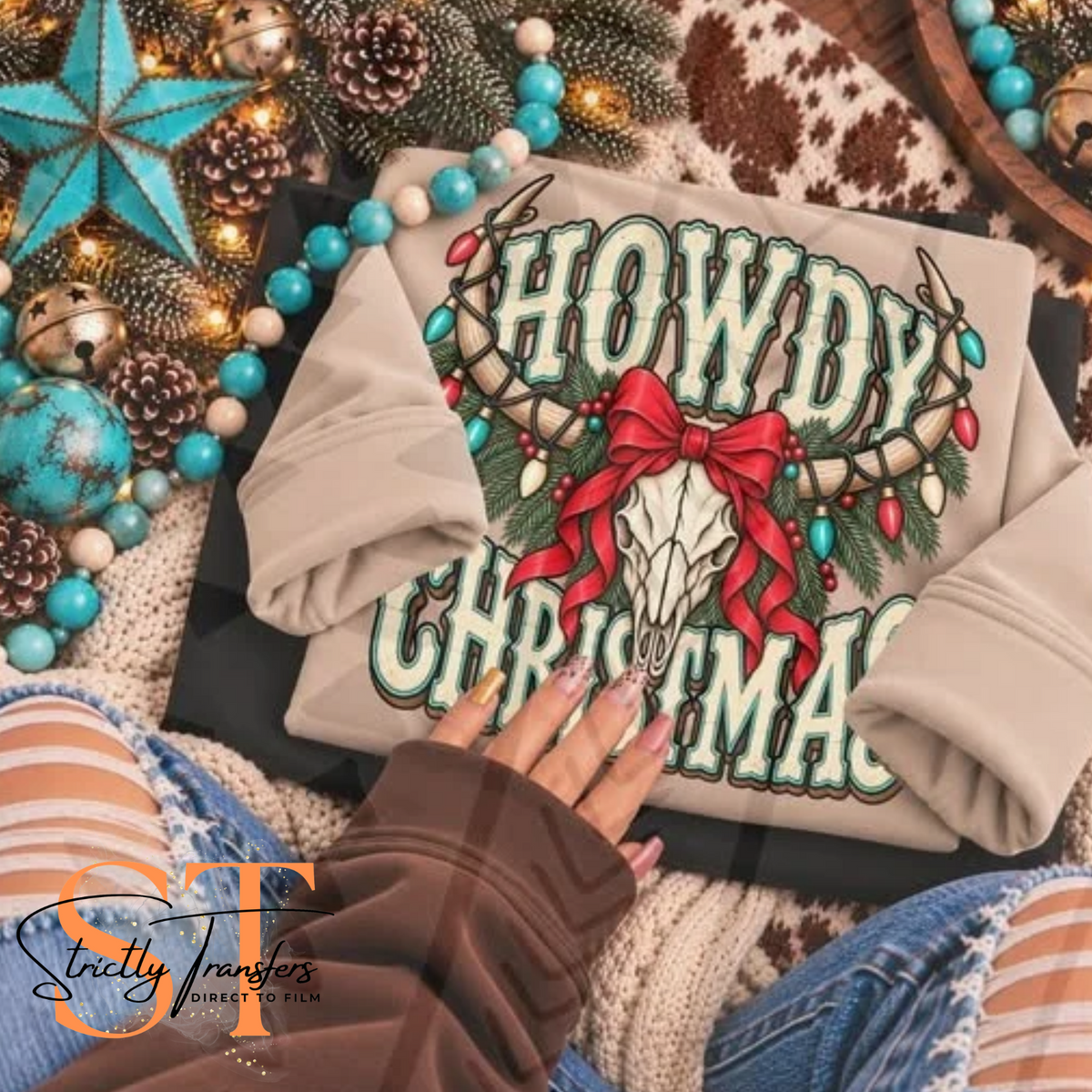 Howdy Christmas Direct to Film Transfers