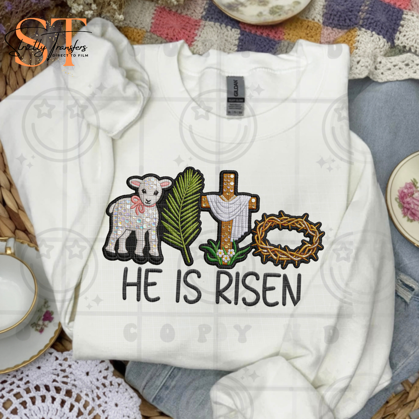He is Risen Direct to Film Transfers