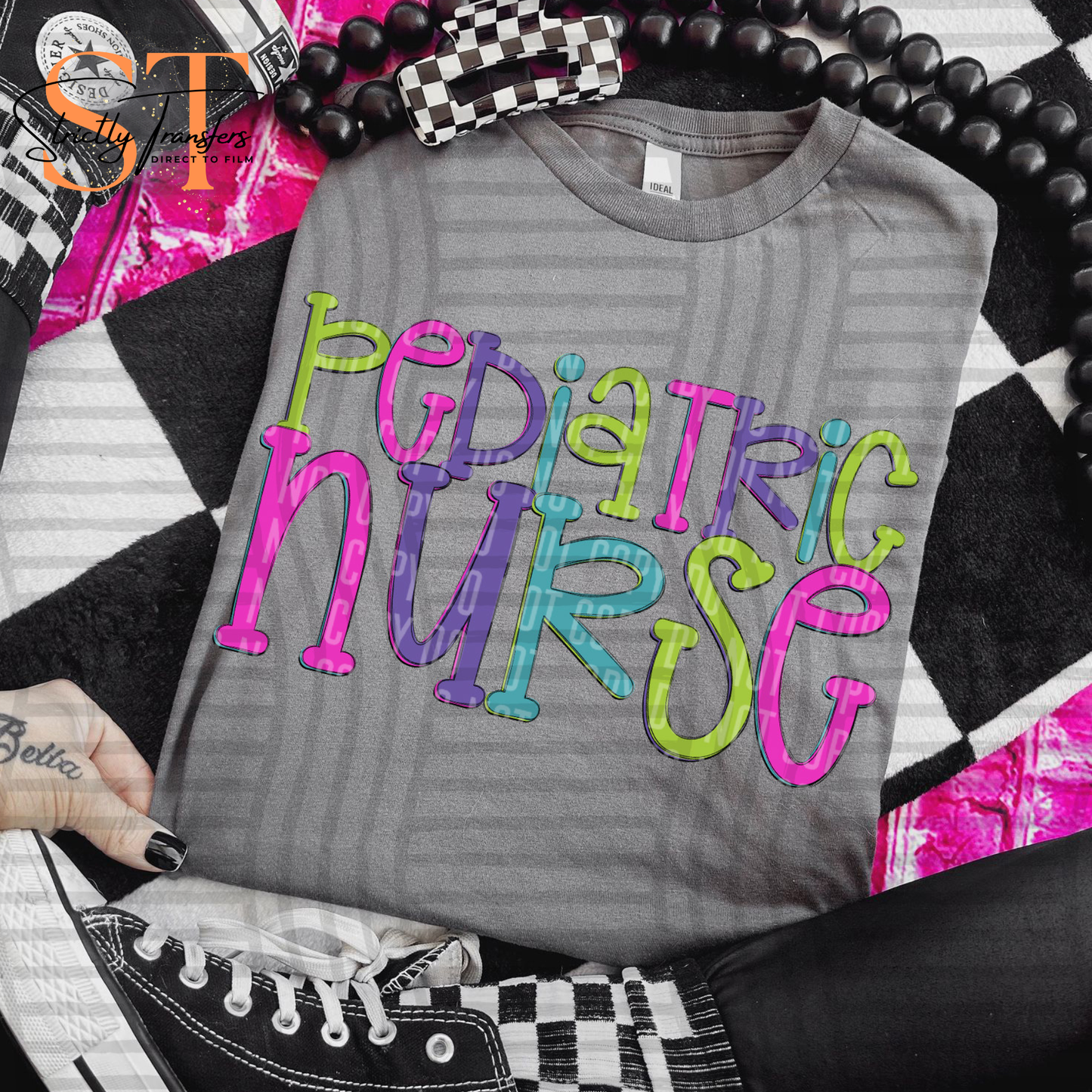 Pediatric Nurse Bright Direct to Film Transfers