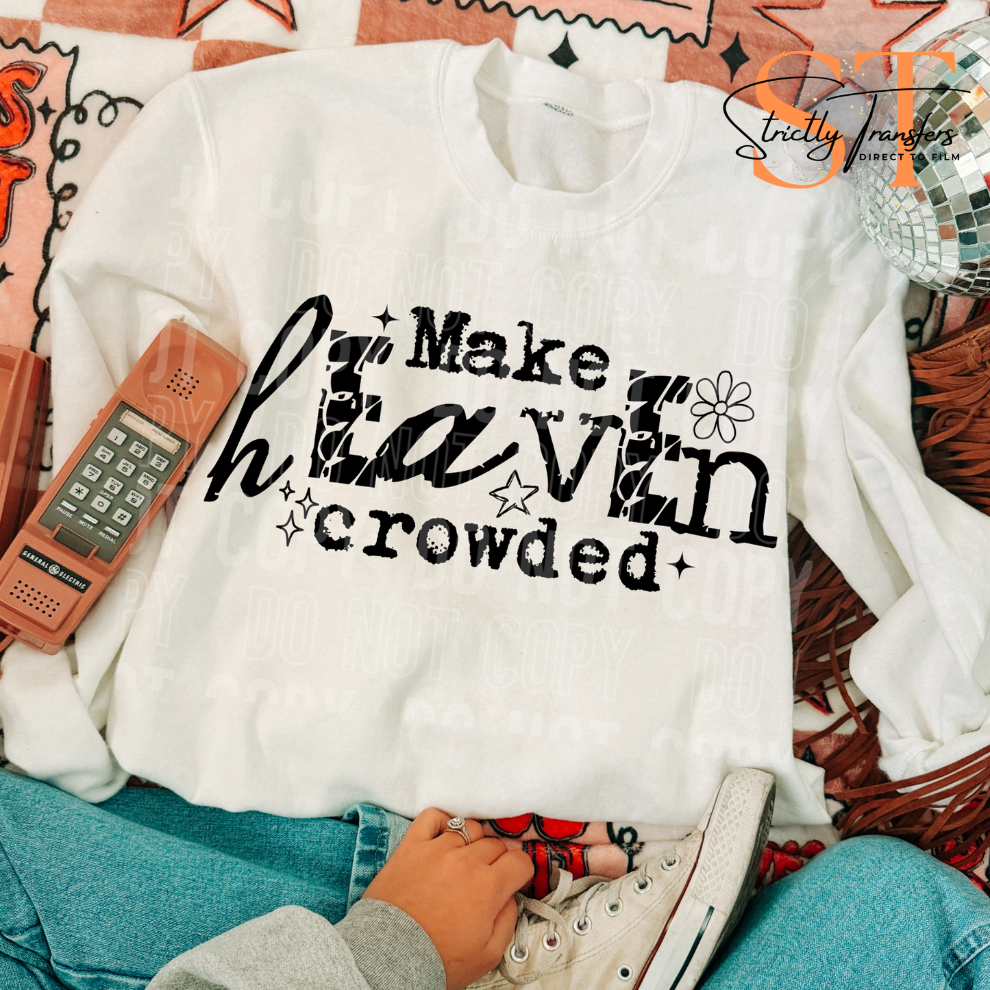 Make Heaven Crowded Direct to Film Transfers