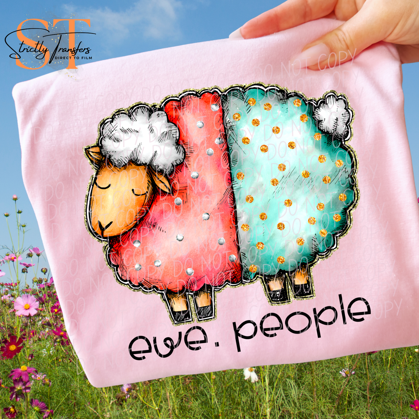 Ew People Direct to Film Transfers